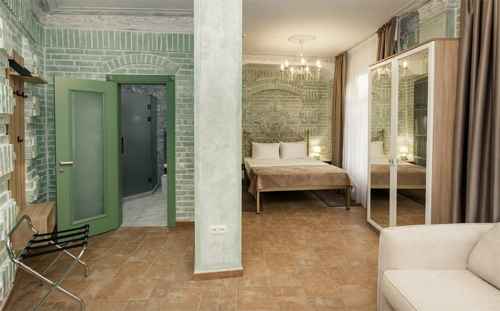 Двухместный номер с 1 кроватью