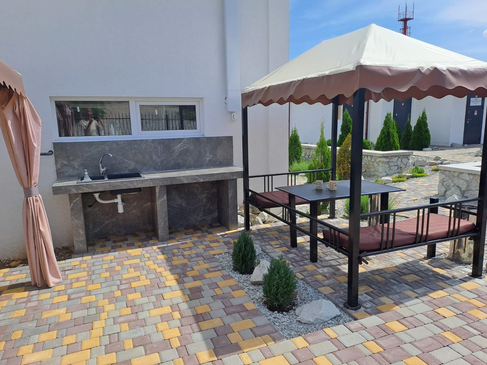 Двухместный номер с 1 кроватью и балконом, вид на море