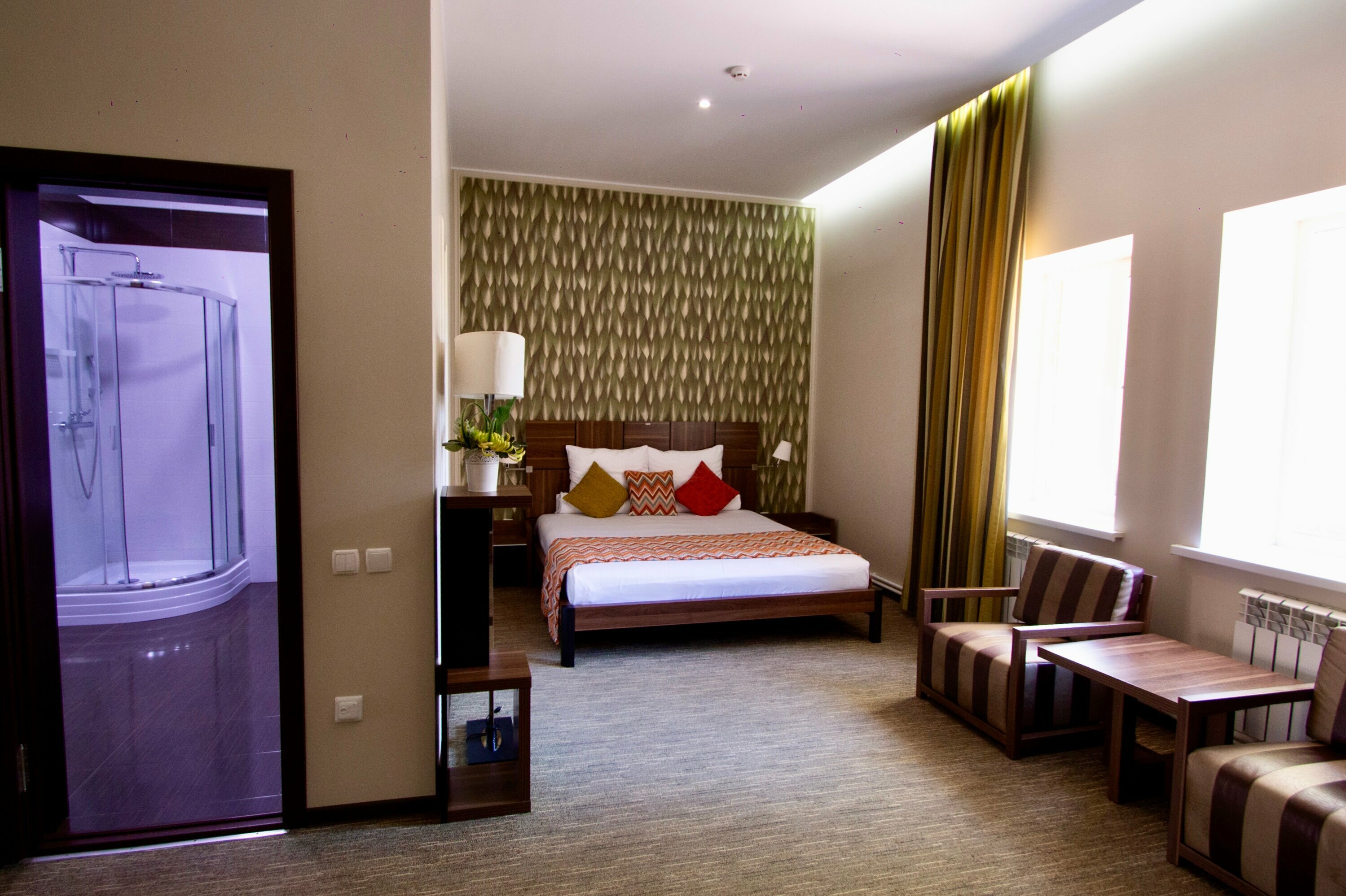 Двухместный номер с 1 кроватью и видом на парк