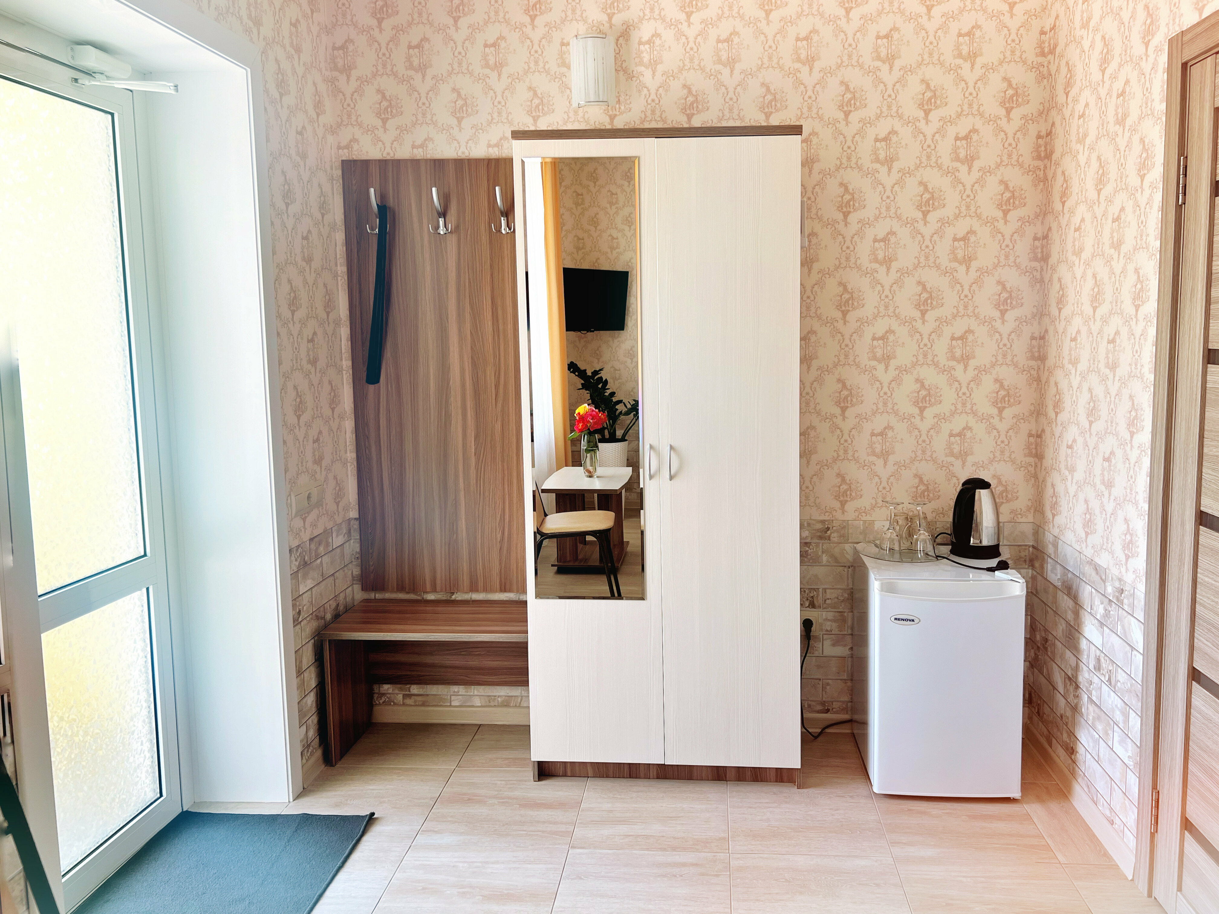 Улучшенный номер с кроватью размера «king-size» или 2 отдельными кроватями