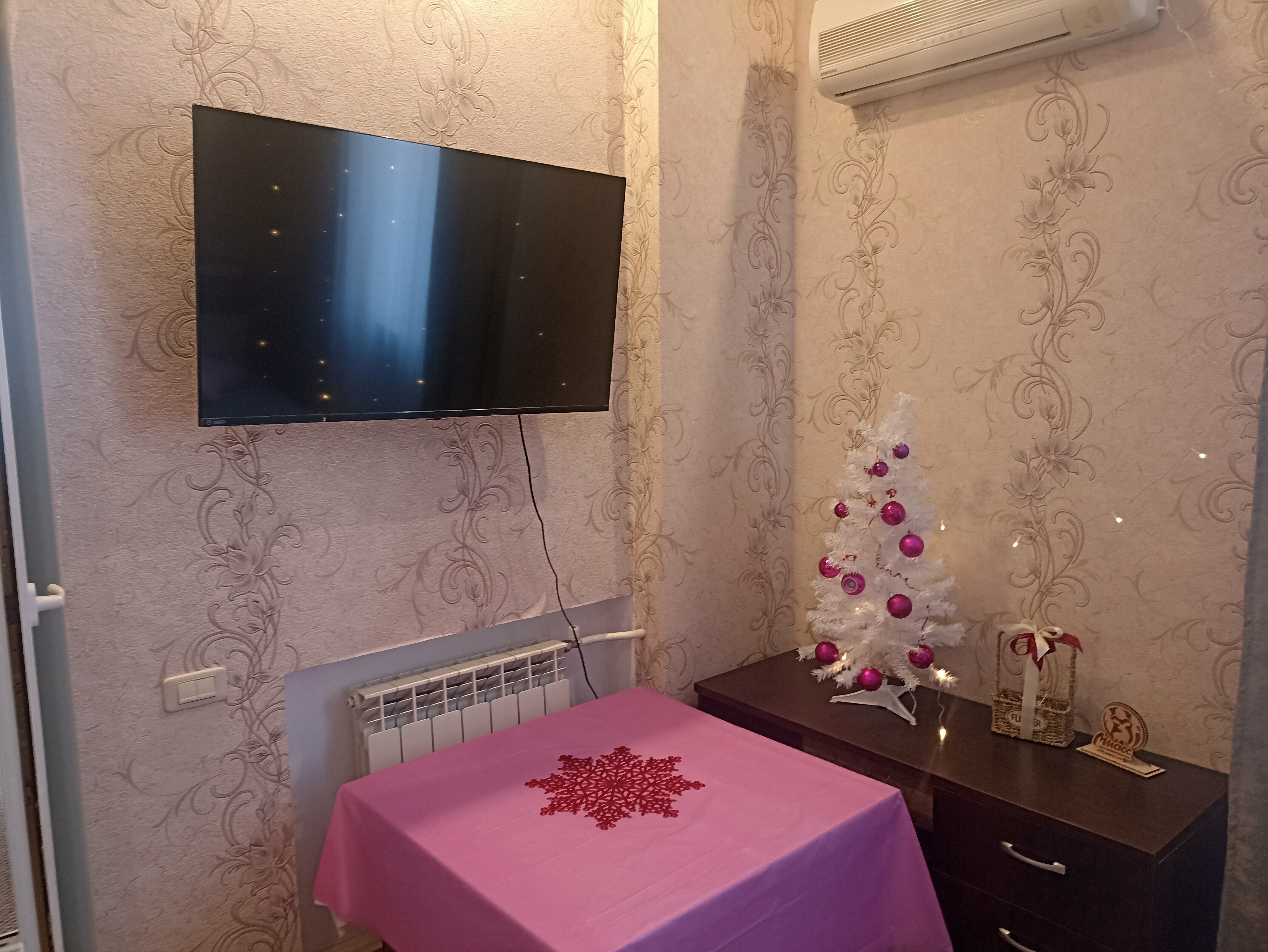 Апартаменты малые с кухней с 2 спальнями (8 человек)