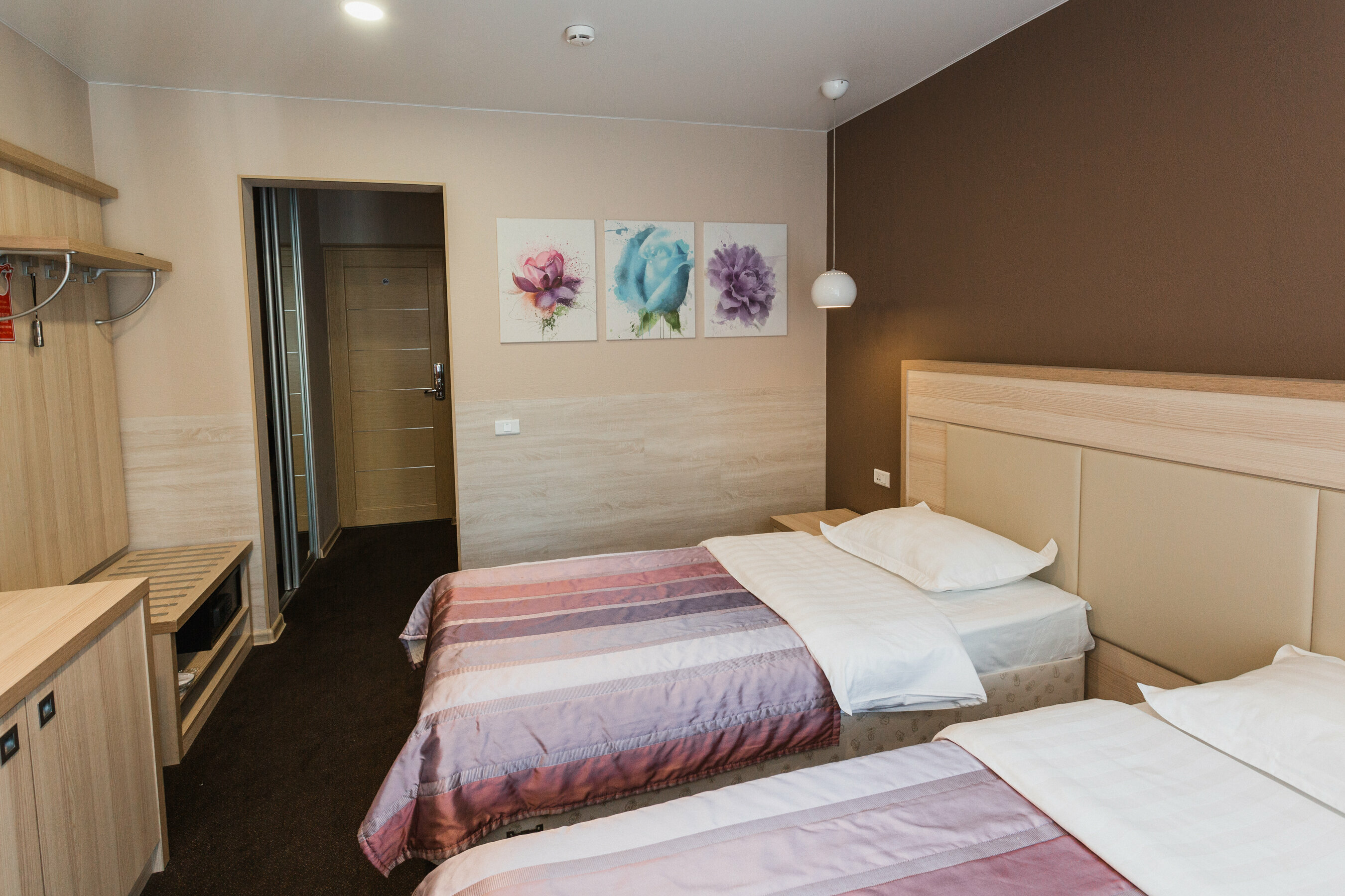 Двухместный номер с 2 отдельными кроватями и балконом