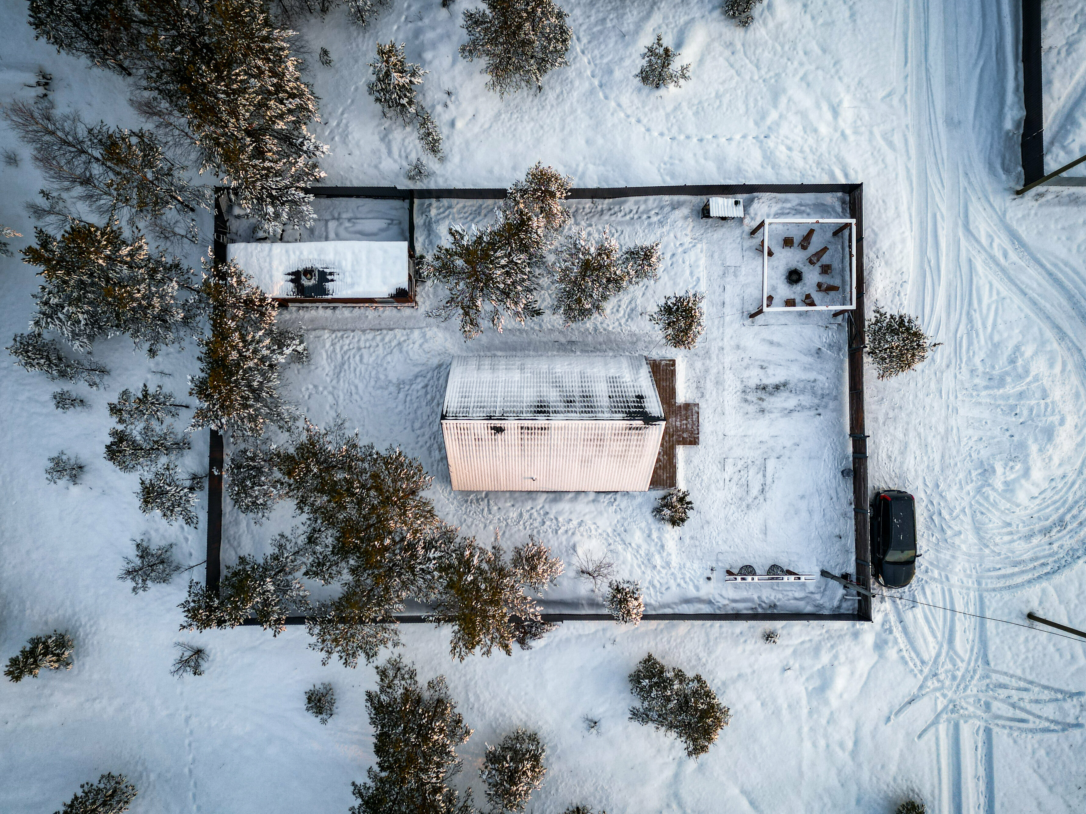 Дом с видом на лес