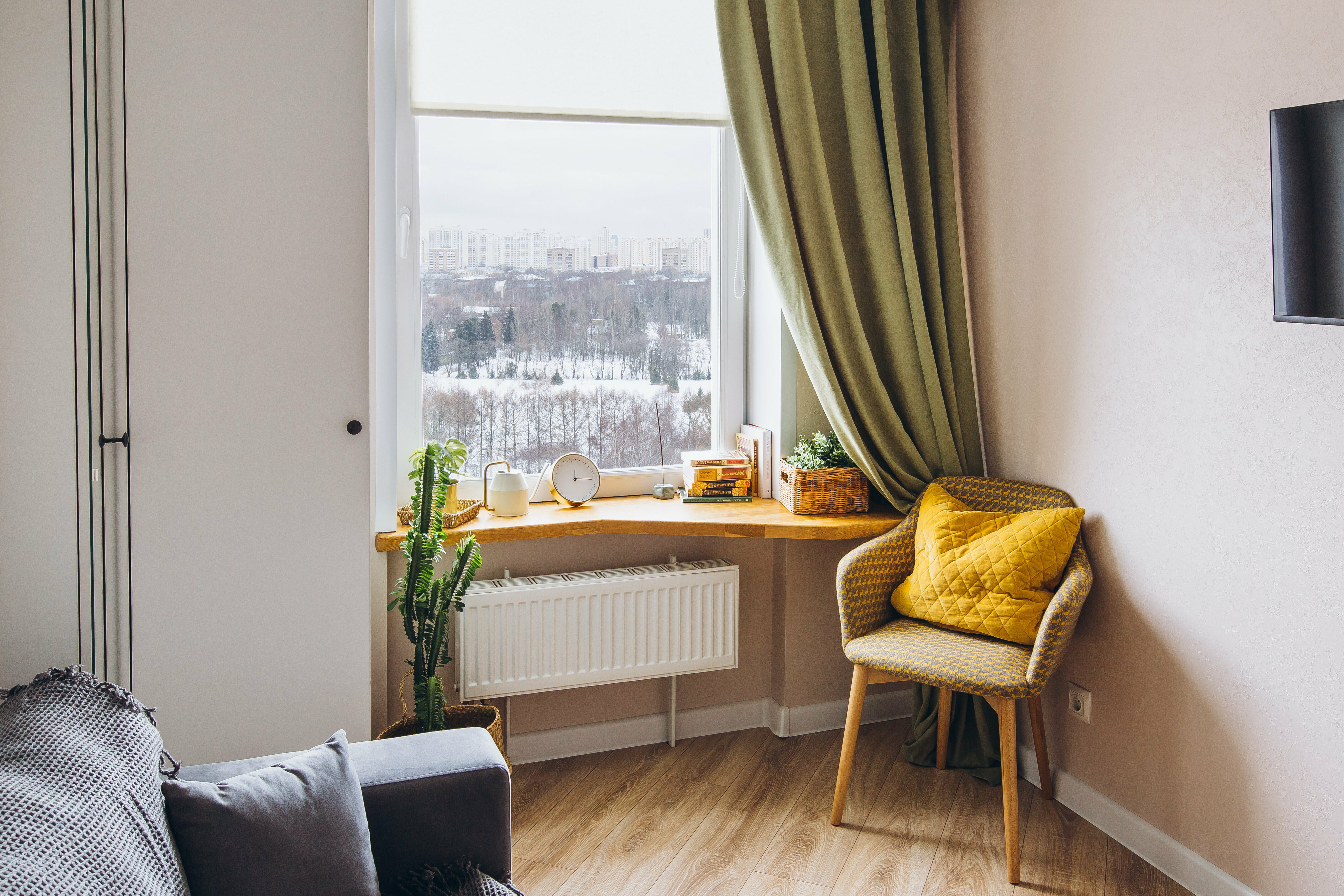 Номер-студия с видом на сад