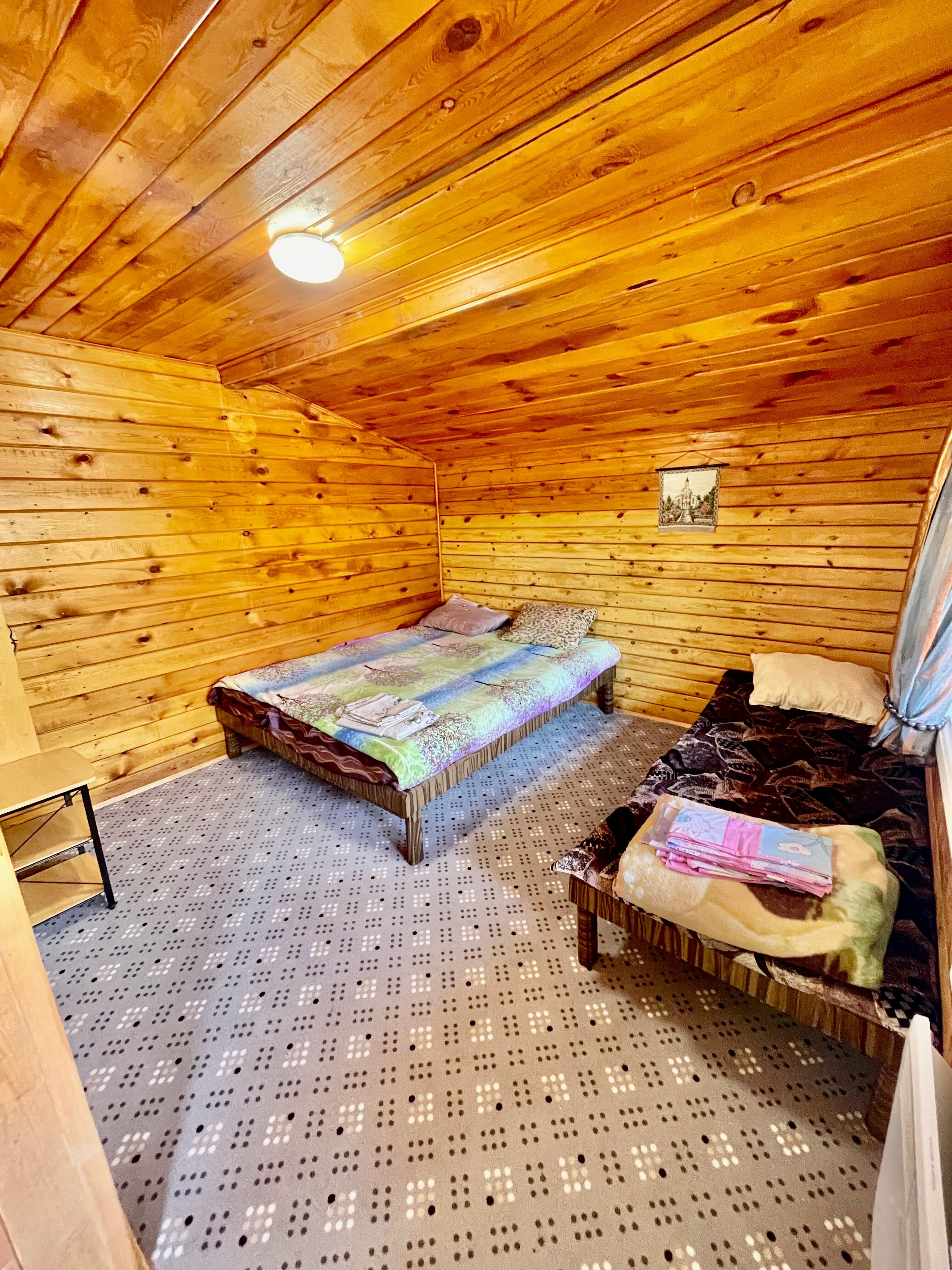 Cемейный номер с собственной ванной комнатой