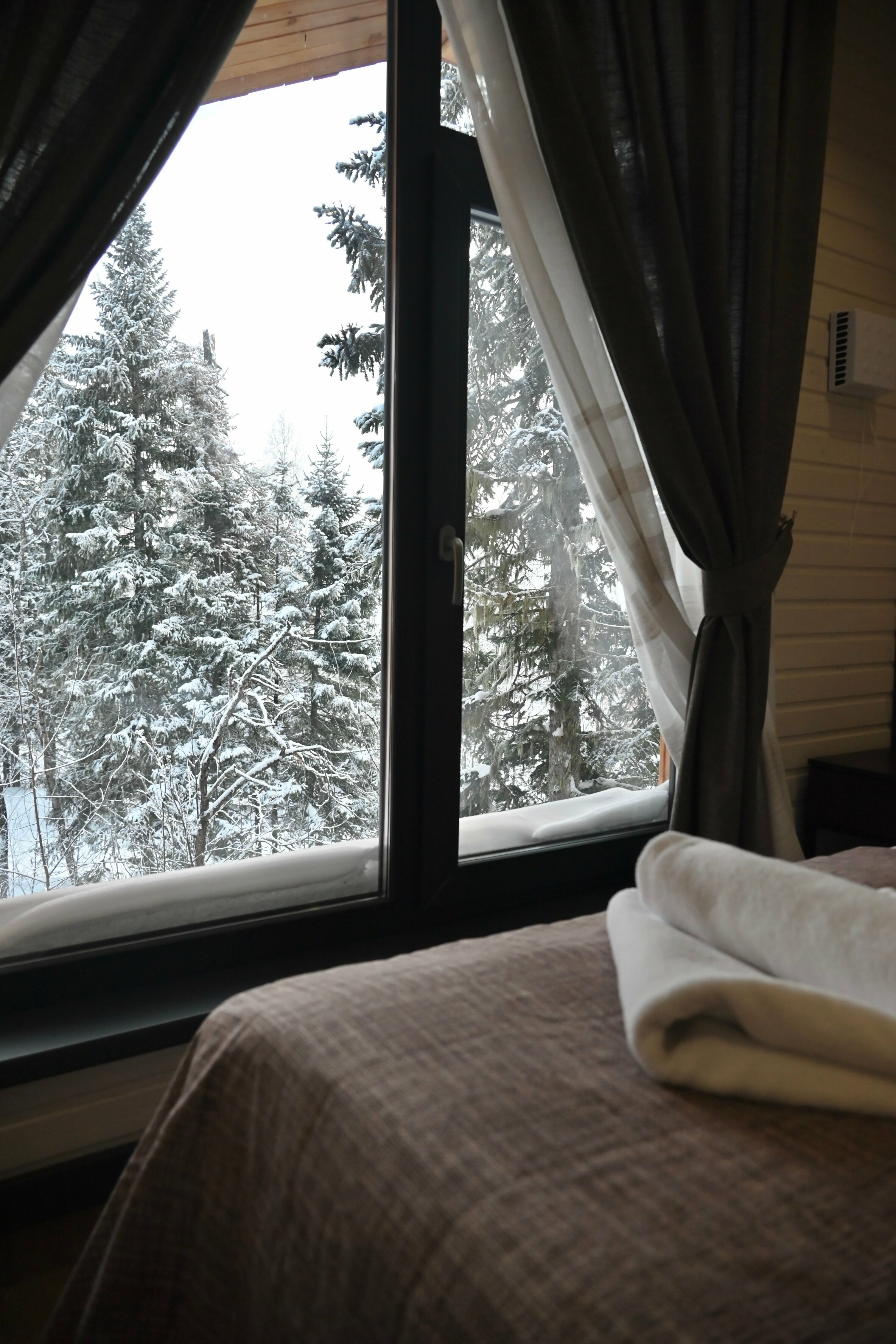 Шале с 2 спальнями, с видом на лес