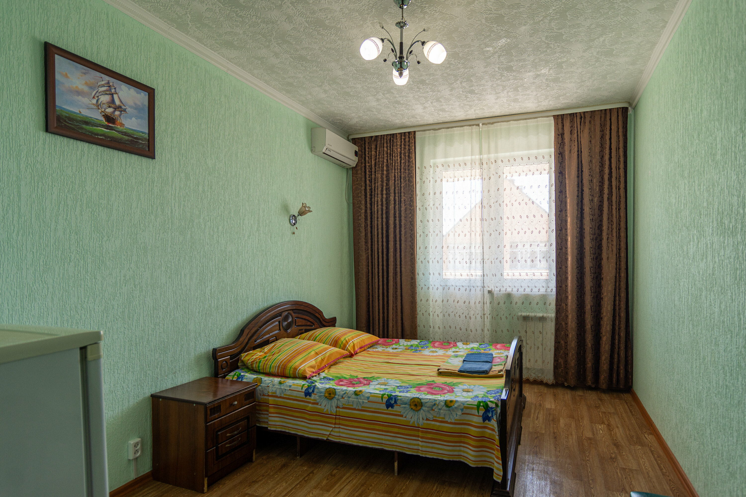 Двухместный номер Делюкс с 1 кроватью и балконом, вид на море