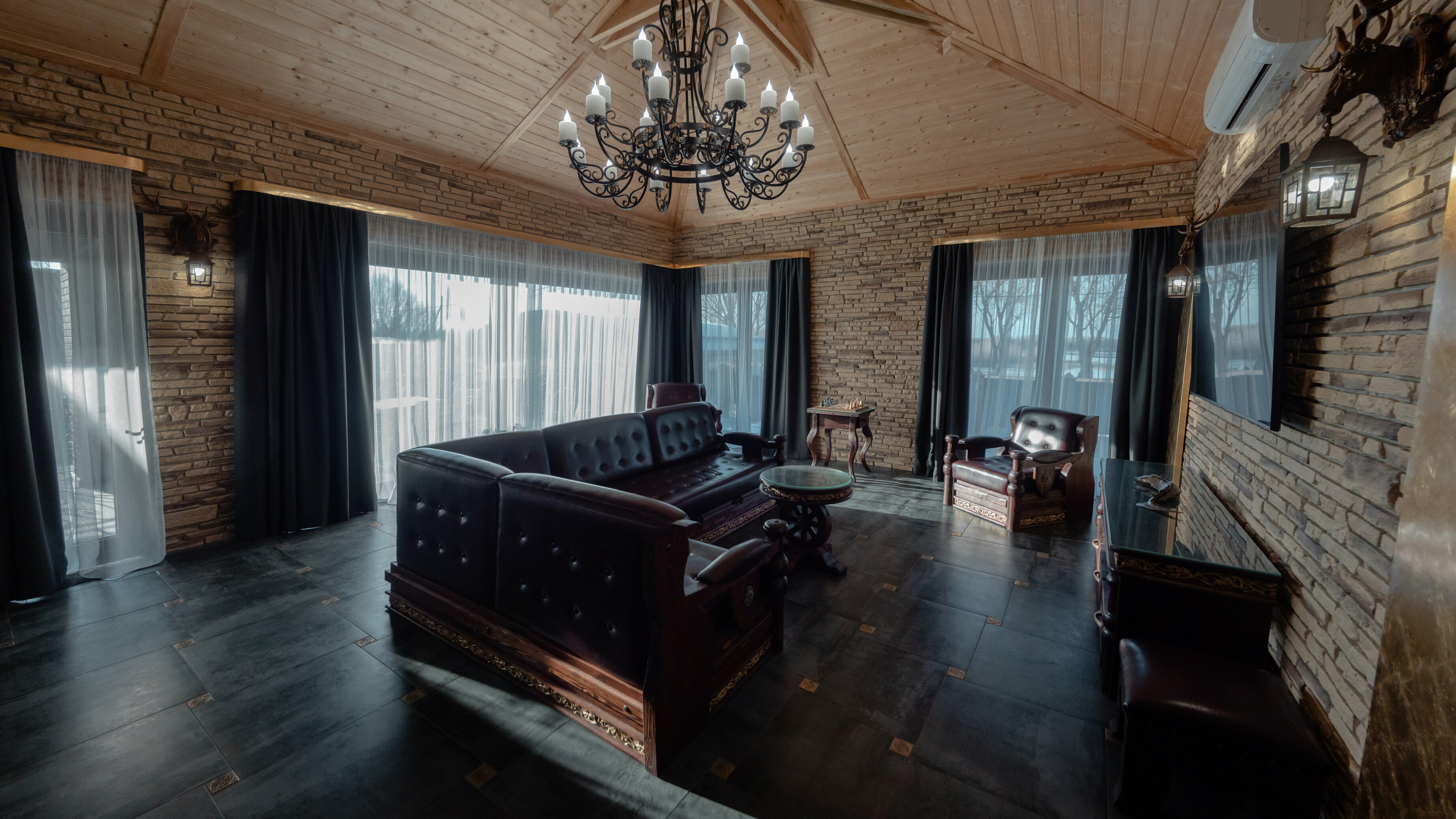 Вилла с видом на Волгу. Собственный бассейн и хаммам