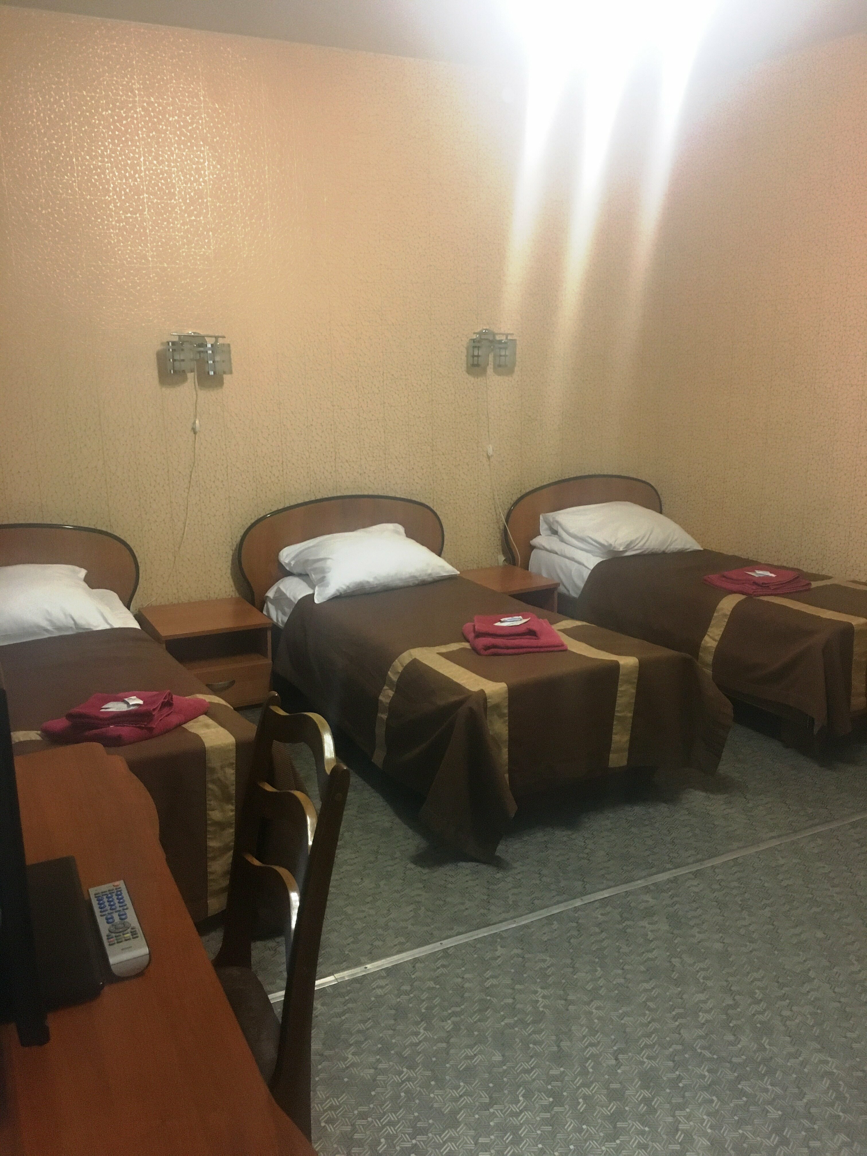 Бюджетный трехместный номер