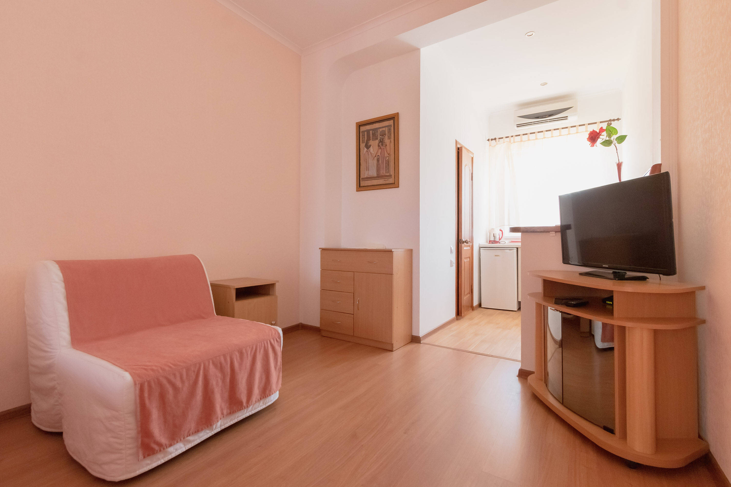 Четырехместный номер с видом на море