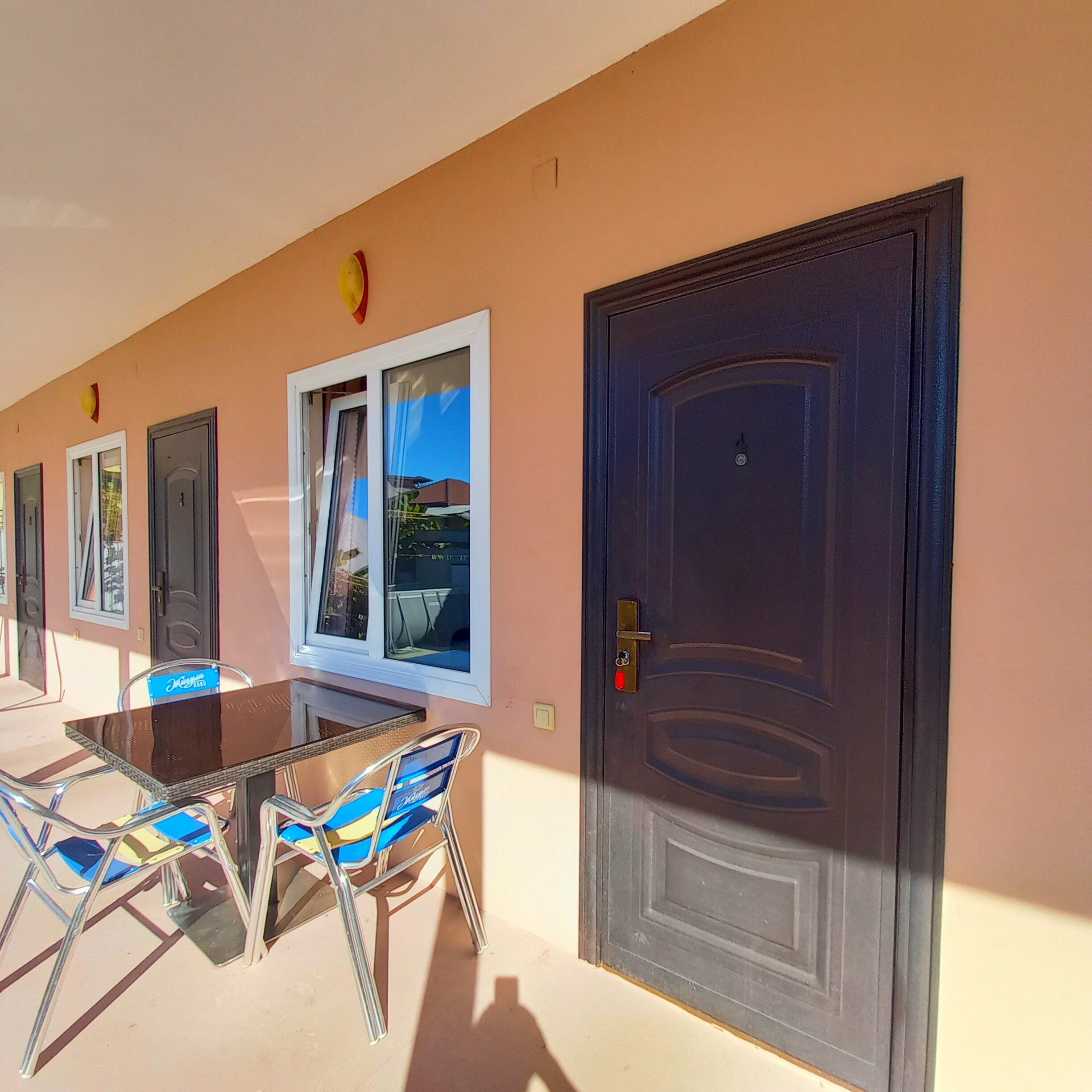 Стандартный двухместный номер с 2 отдельными кроватями, вид на море