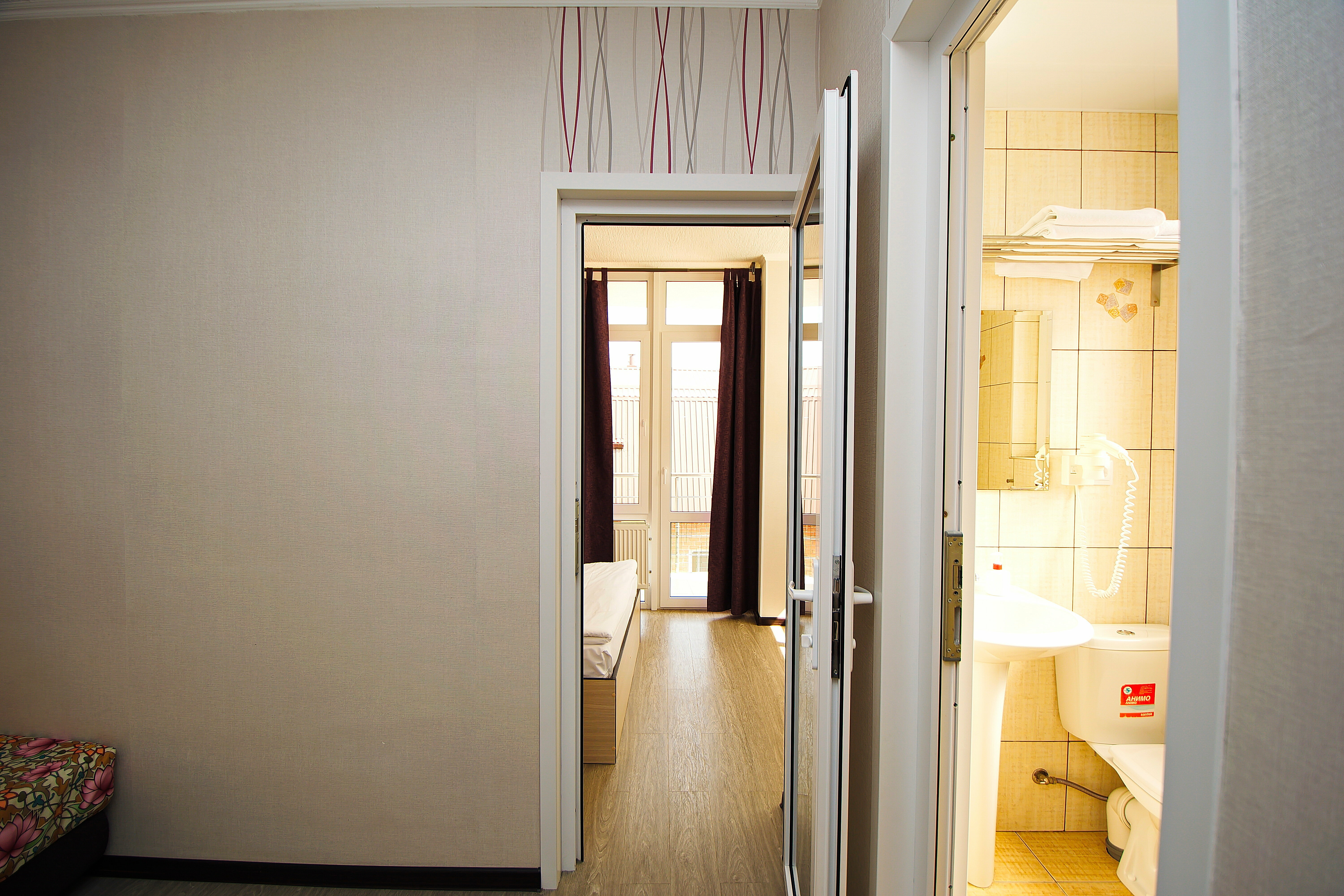 Стандартный 2х-комнатный с балконом и видом на море