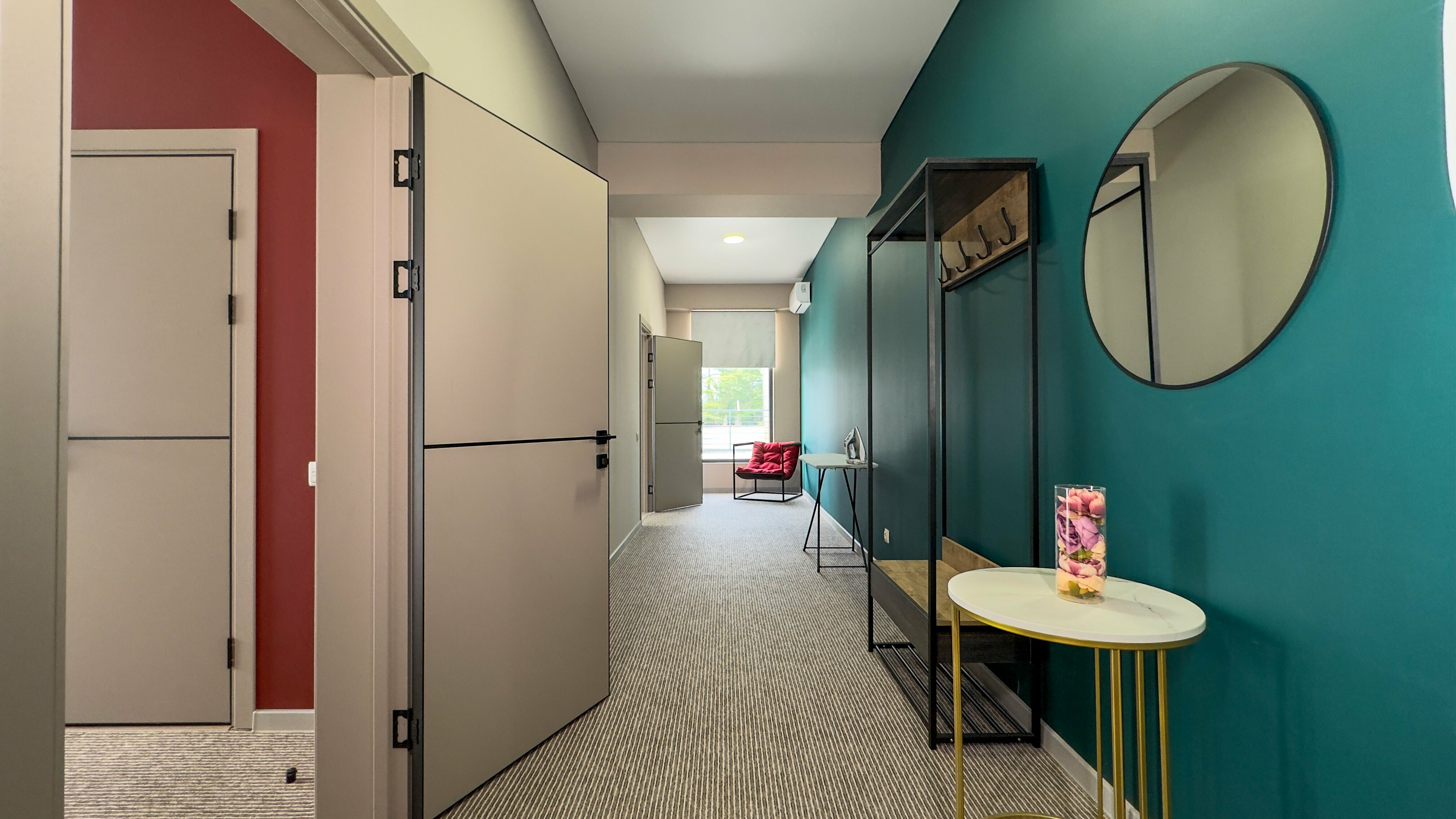 Двухкомнатные двухместные апартаменты с балконом