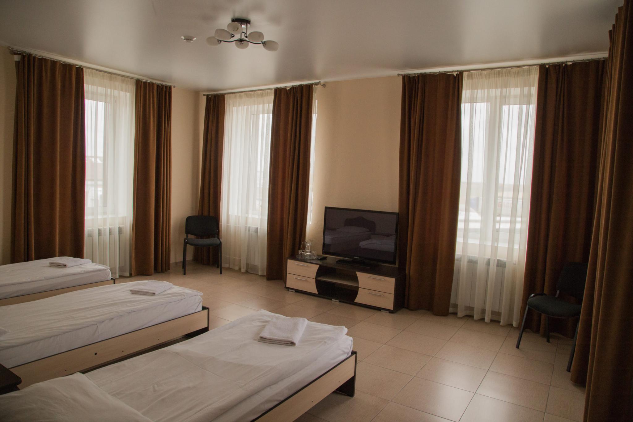 Бюджетный трехместный номер