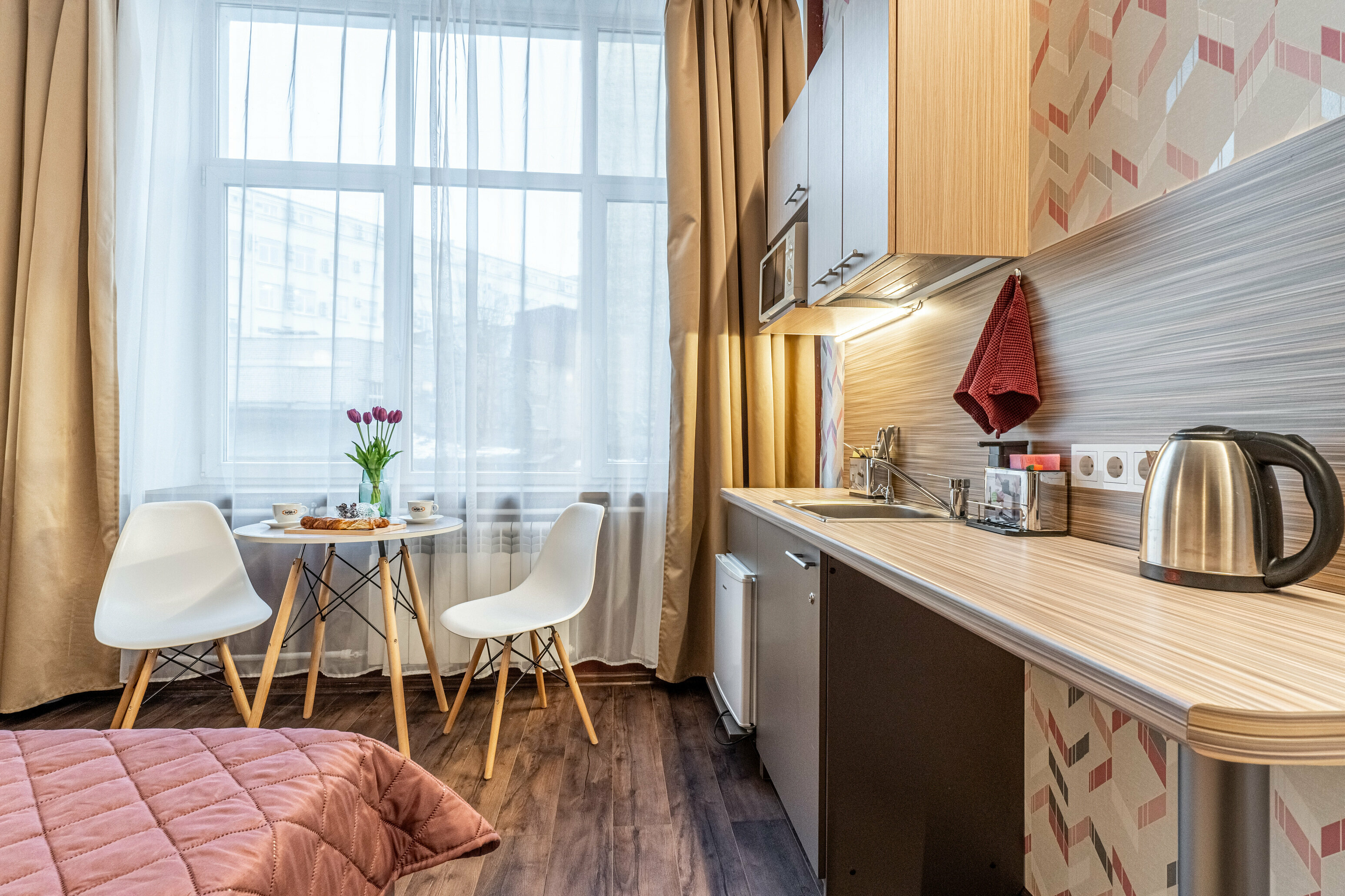 Двухместный номер с 2 отдельными кроватями и ванной