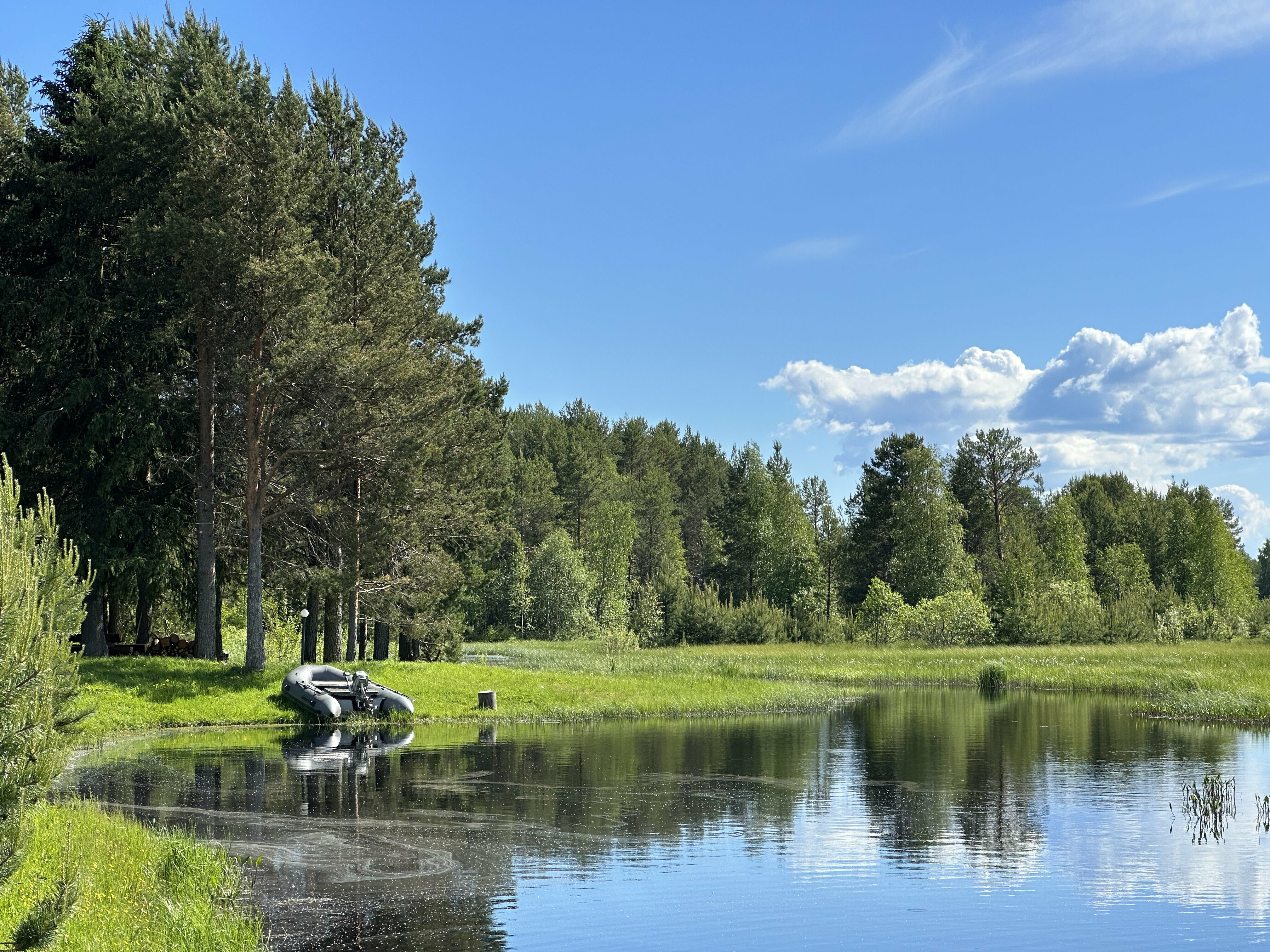Дом с видом на озеро