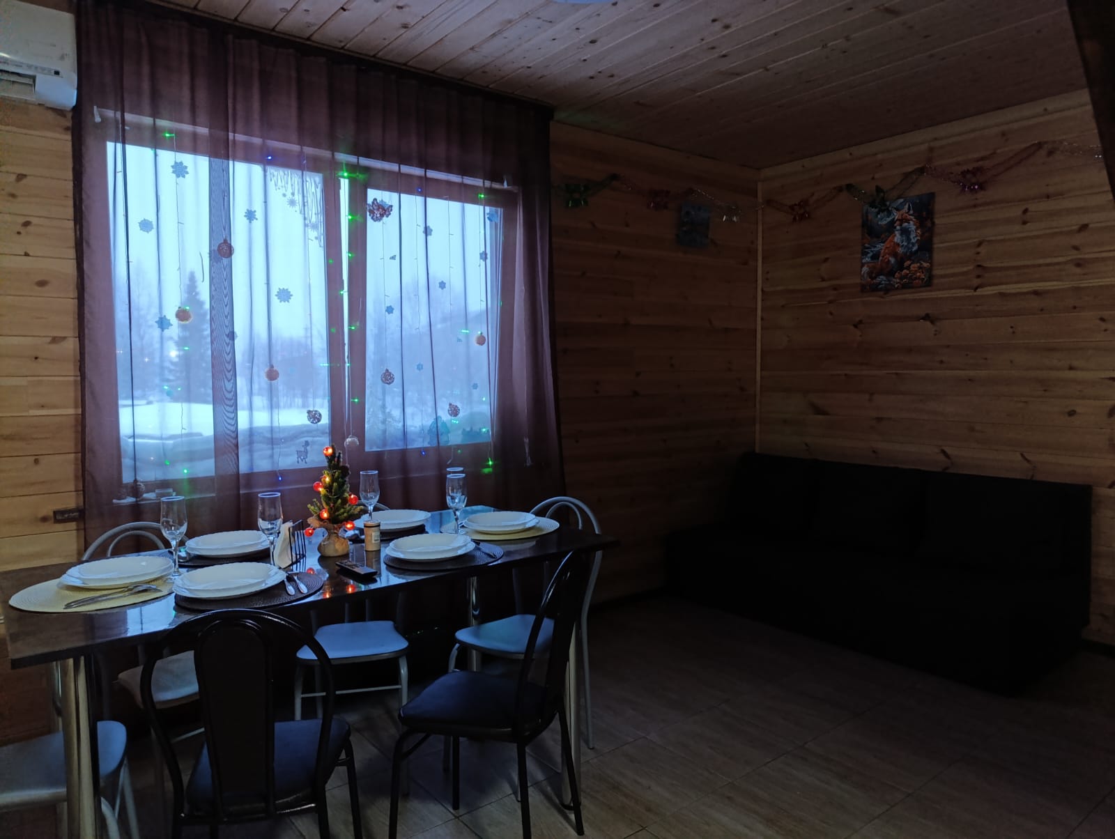 Семейный номер с видом на горы