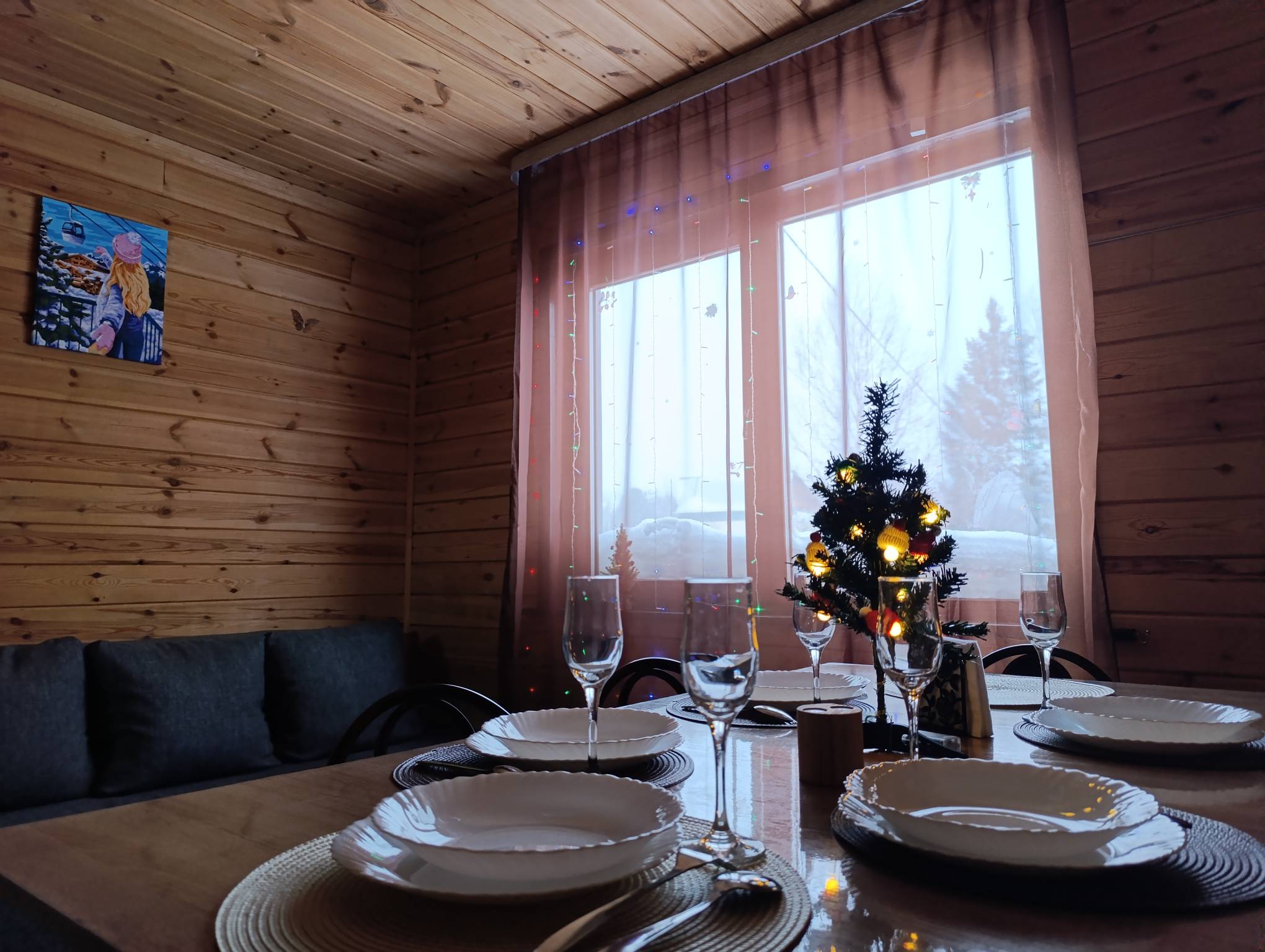 Дом с видом на горы