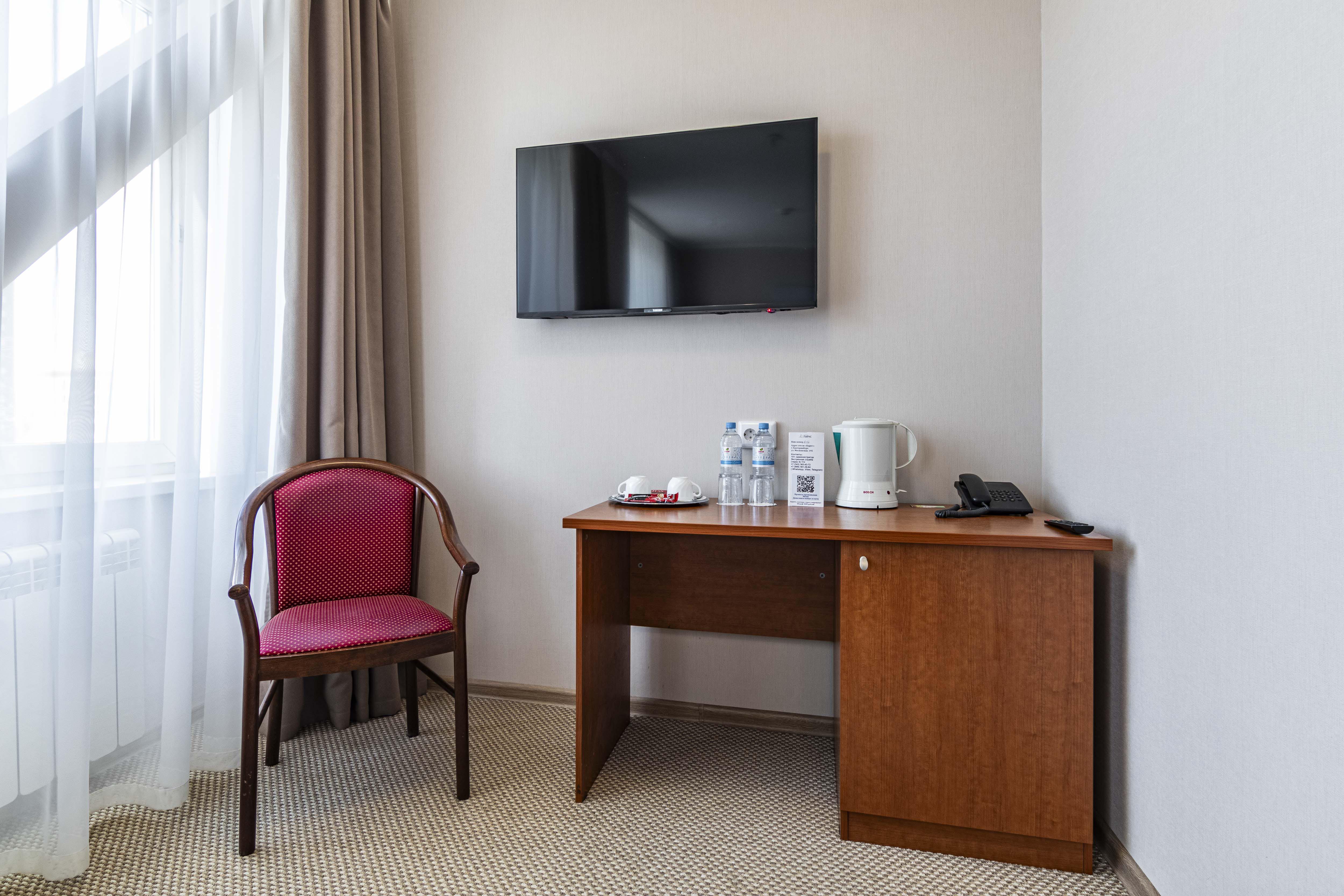 Улучшенный двухместный номер с 1 кроватью