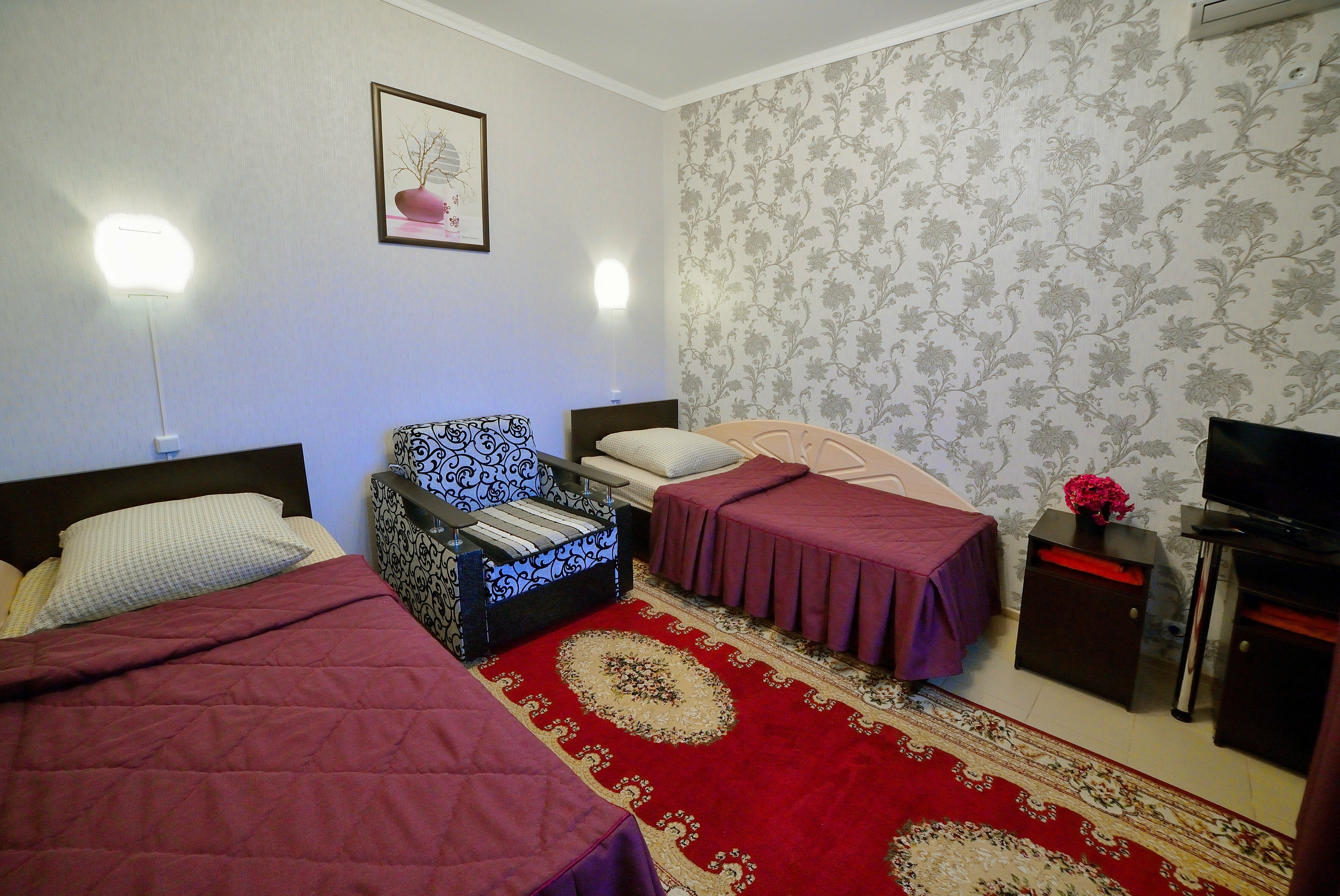 Номер Люкс с двумя отдельными кроватями