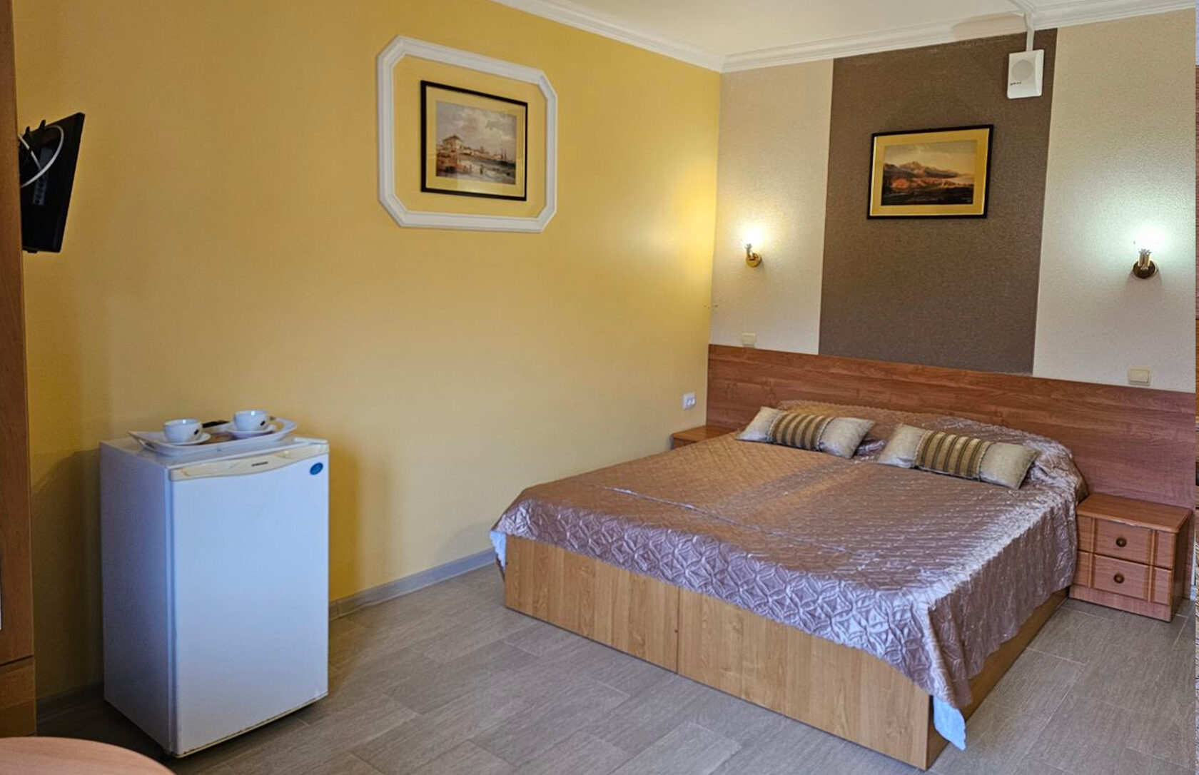 Двухместный номер с 1 кроватью или 2 отдельными кроватями и балконом