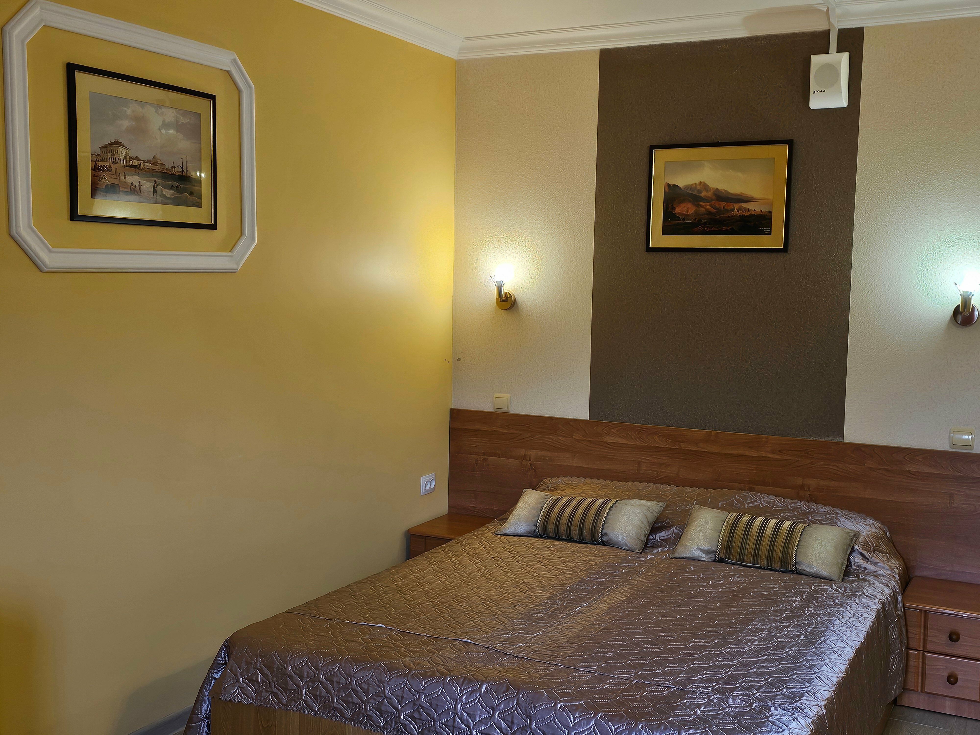 Двухместный номер с 1 кроватью или 2 отдельными кроватями и балконом