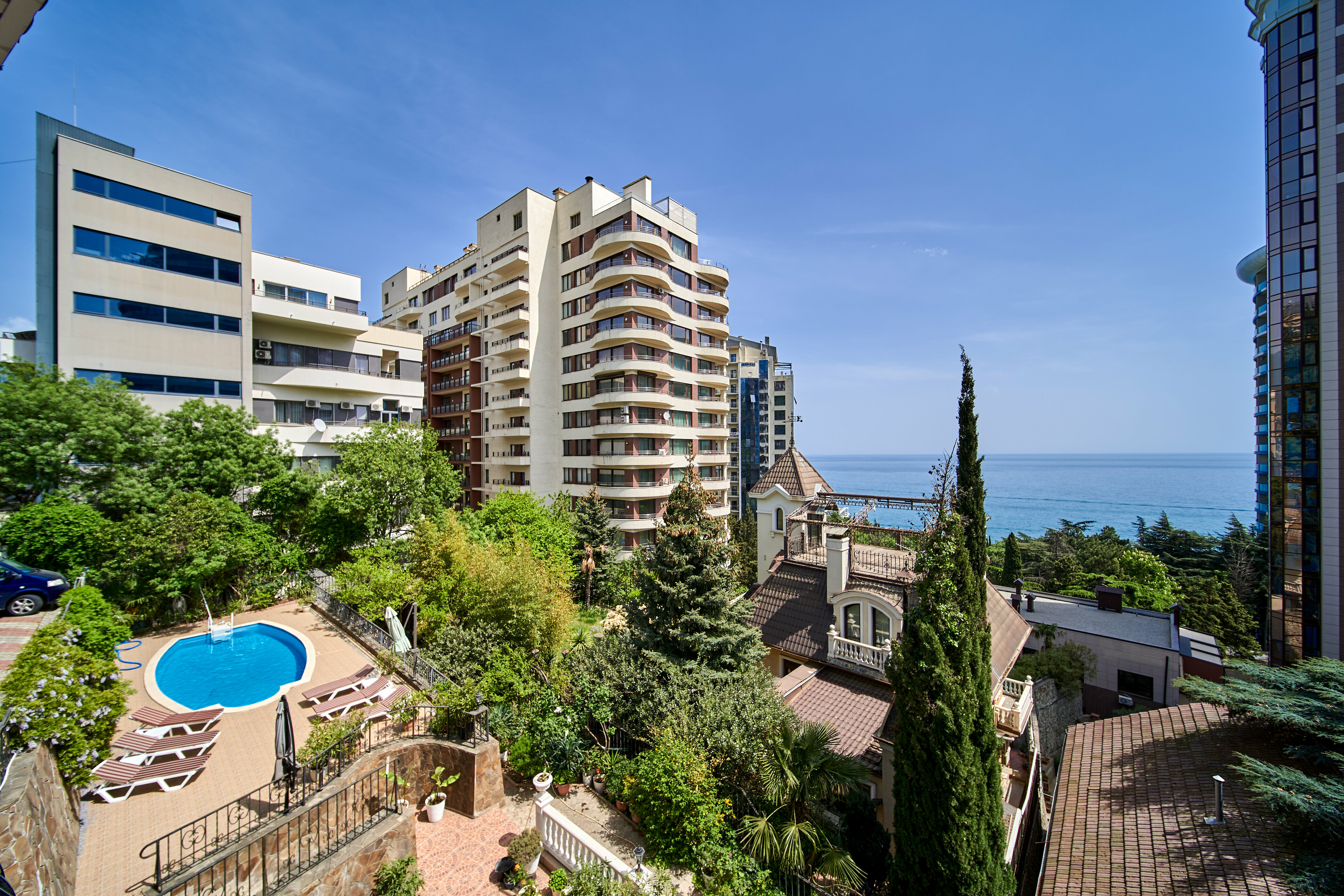 Роскошный трехместный номер