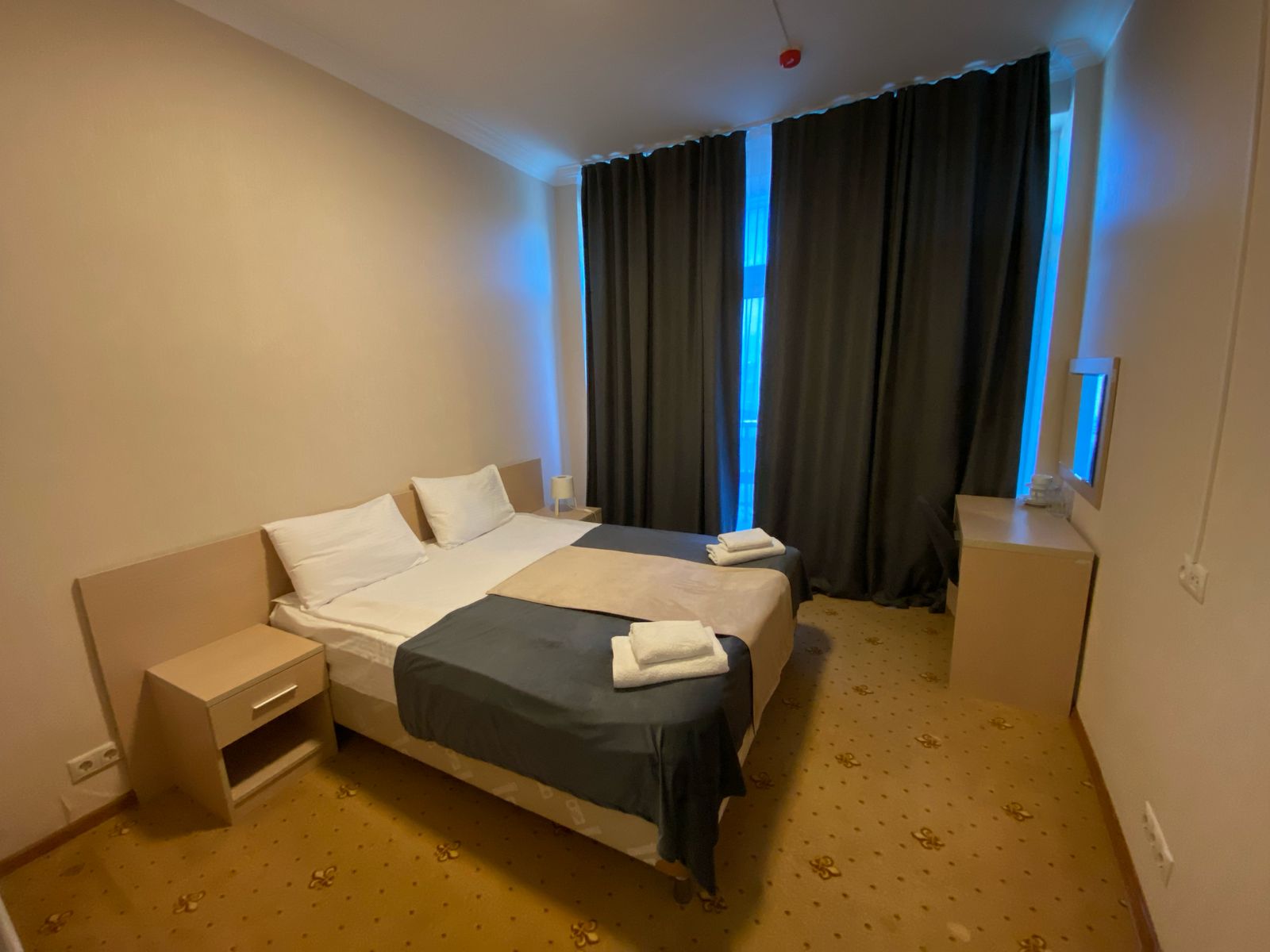 Двухместный номер с 1 кроватью и балконом