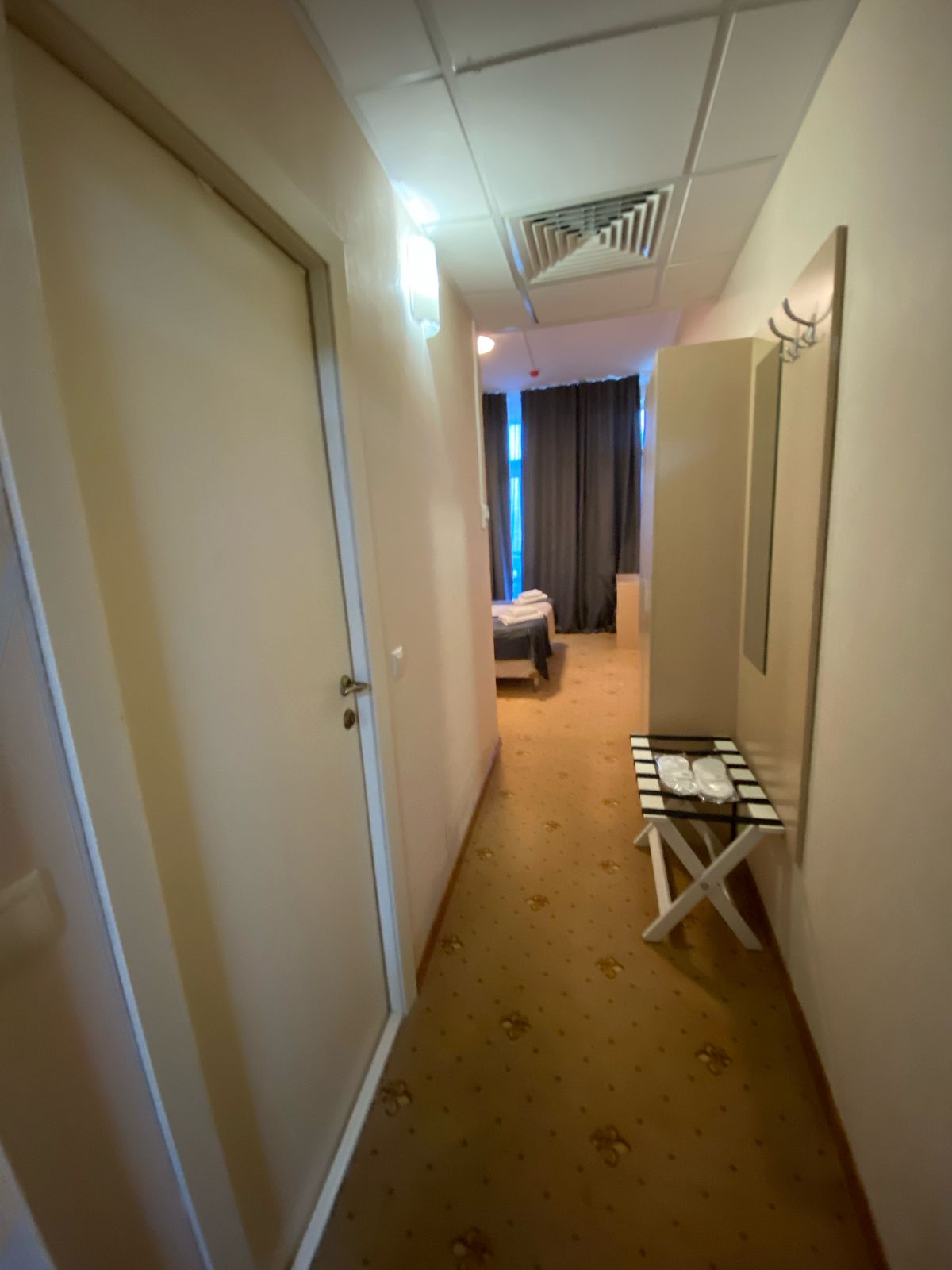 Двухместный номер с 1 кроватью и балконом