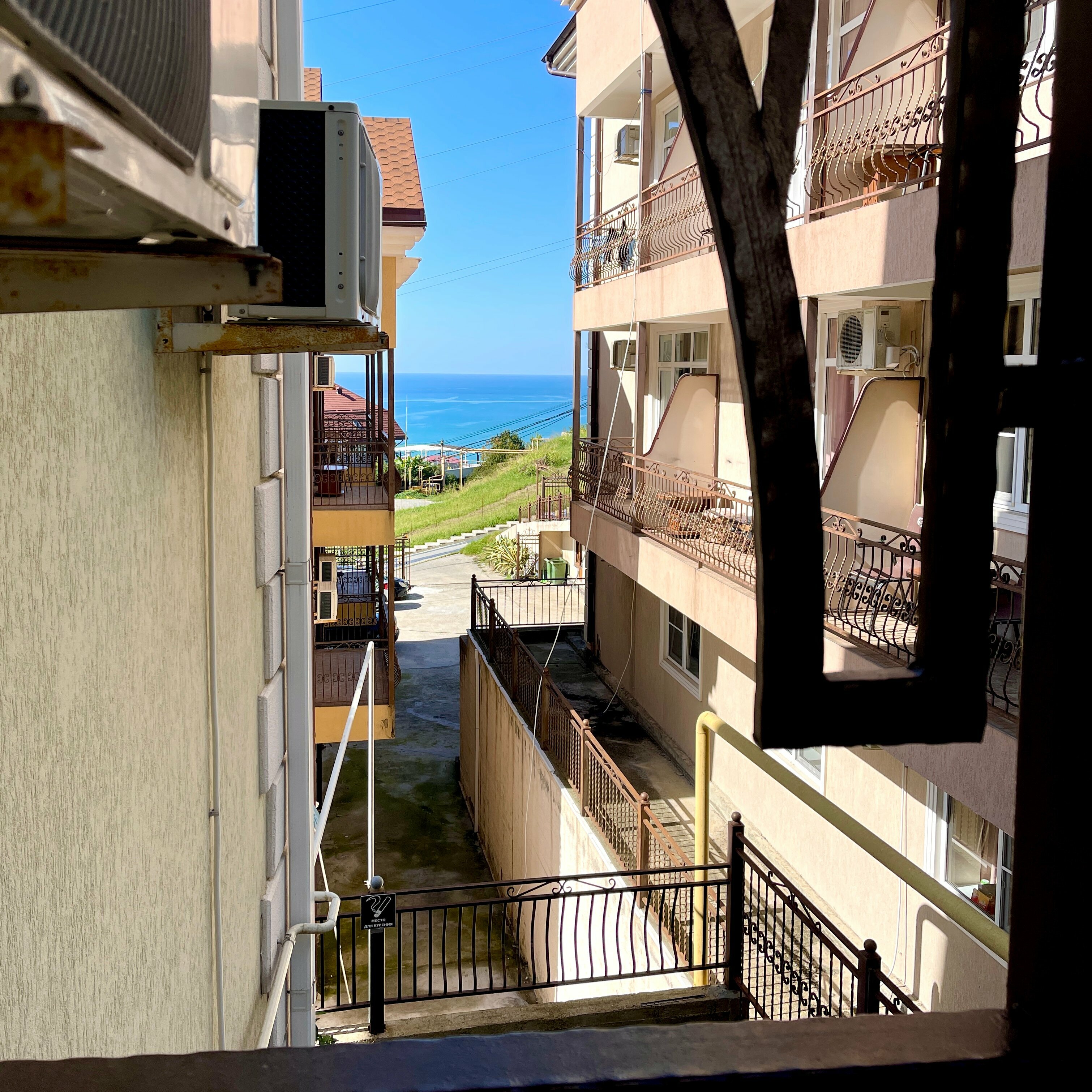 Двухместный номер с диван-кроватью и балконом