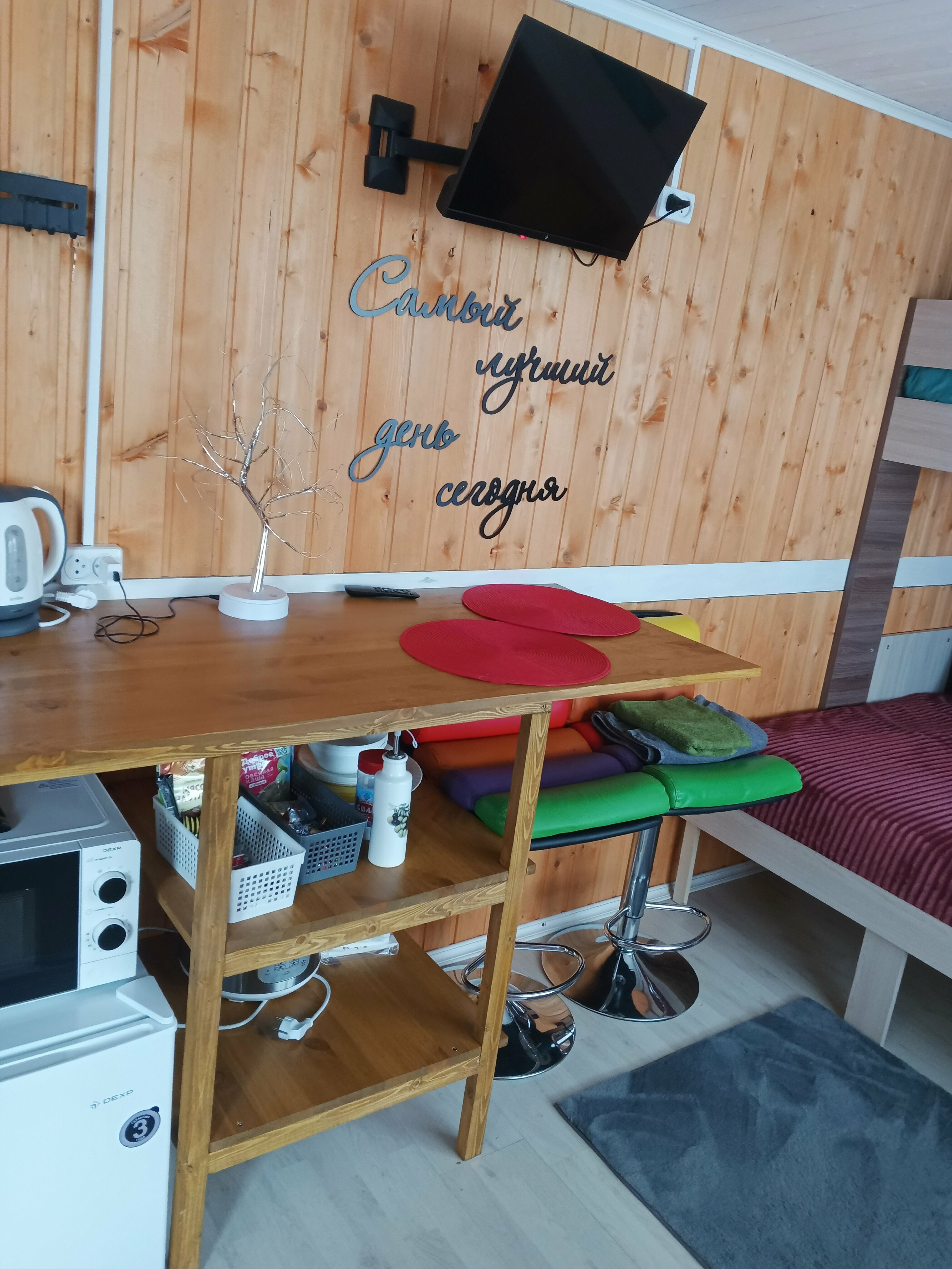 Двухместный номер с 1 кроватью и террасой