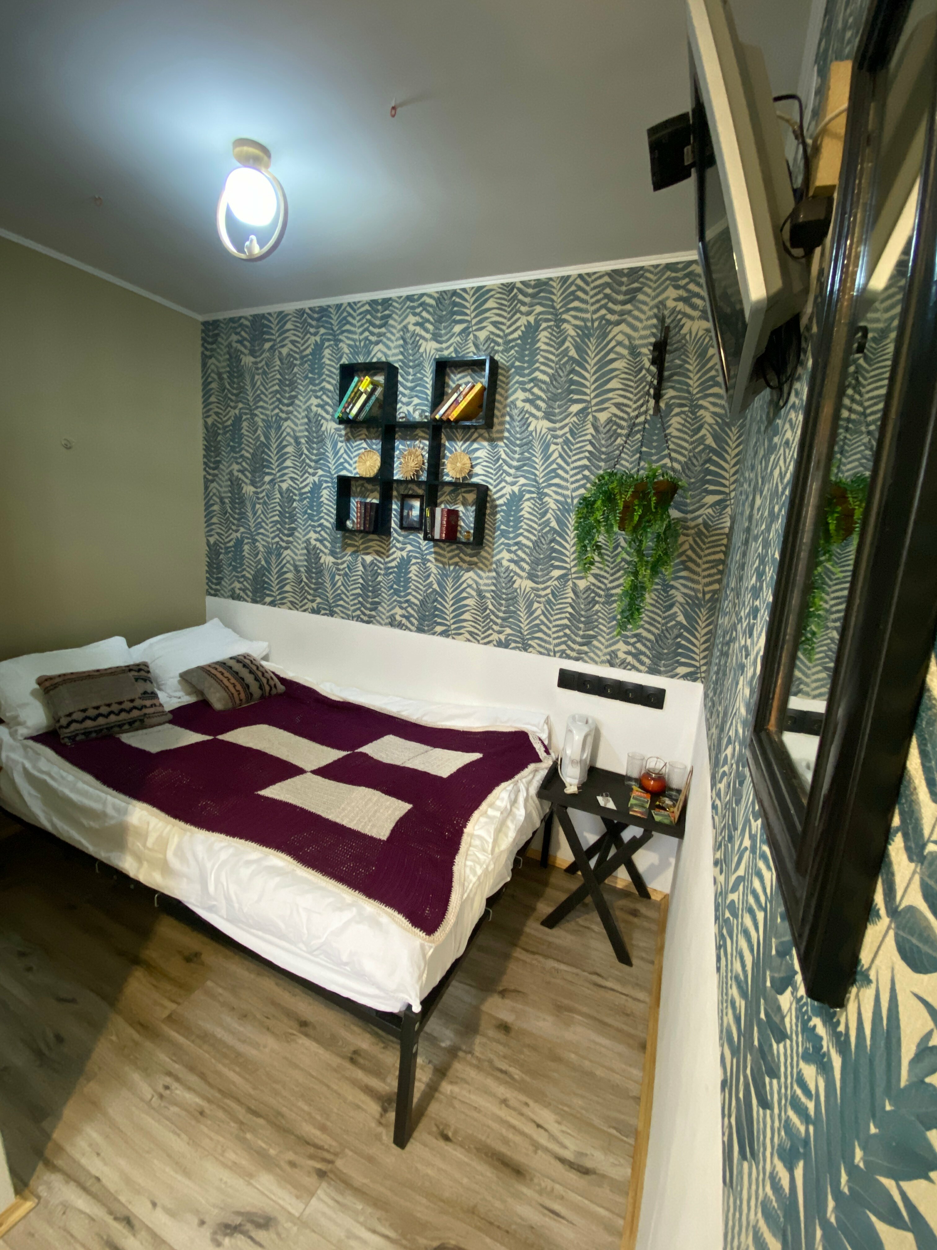 Небольшой двухместный номер с 1 кроватью