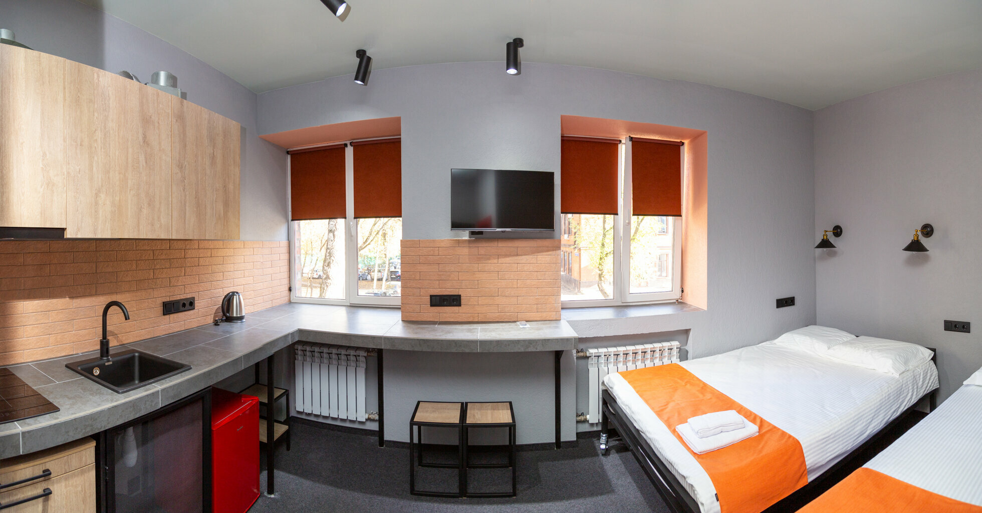 Апартаменты-студио с кухней №13