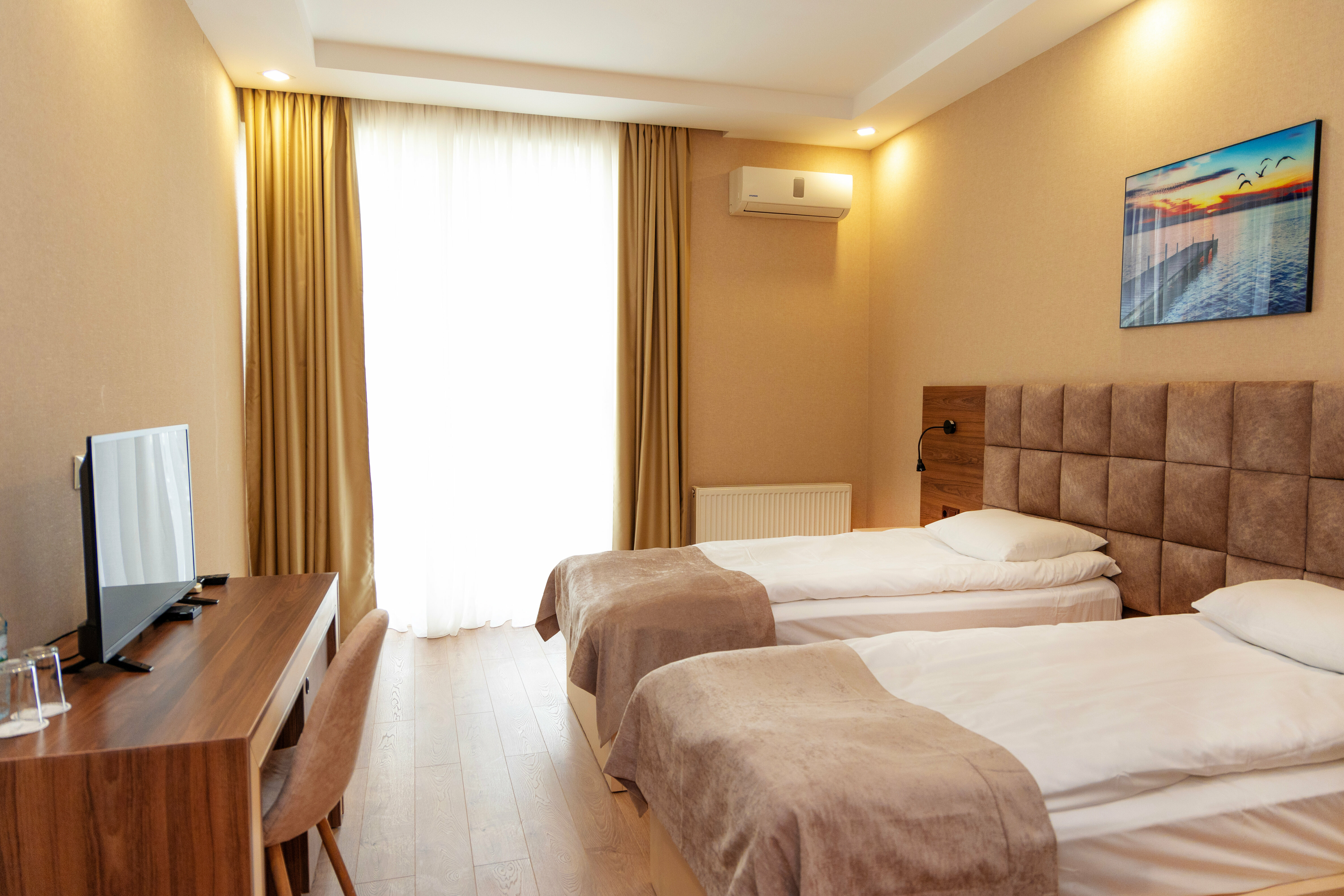 Бюджетный двухместный номер с 2 отдельными кроватями