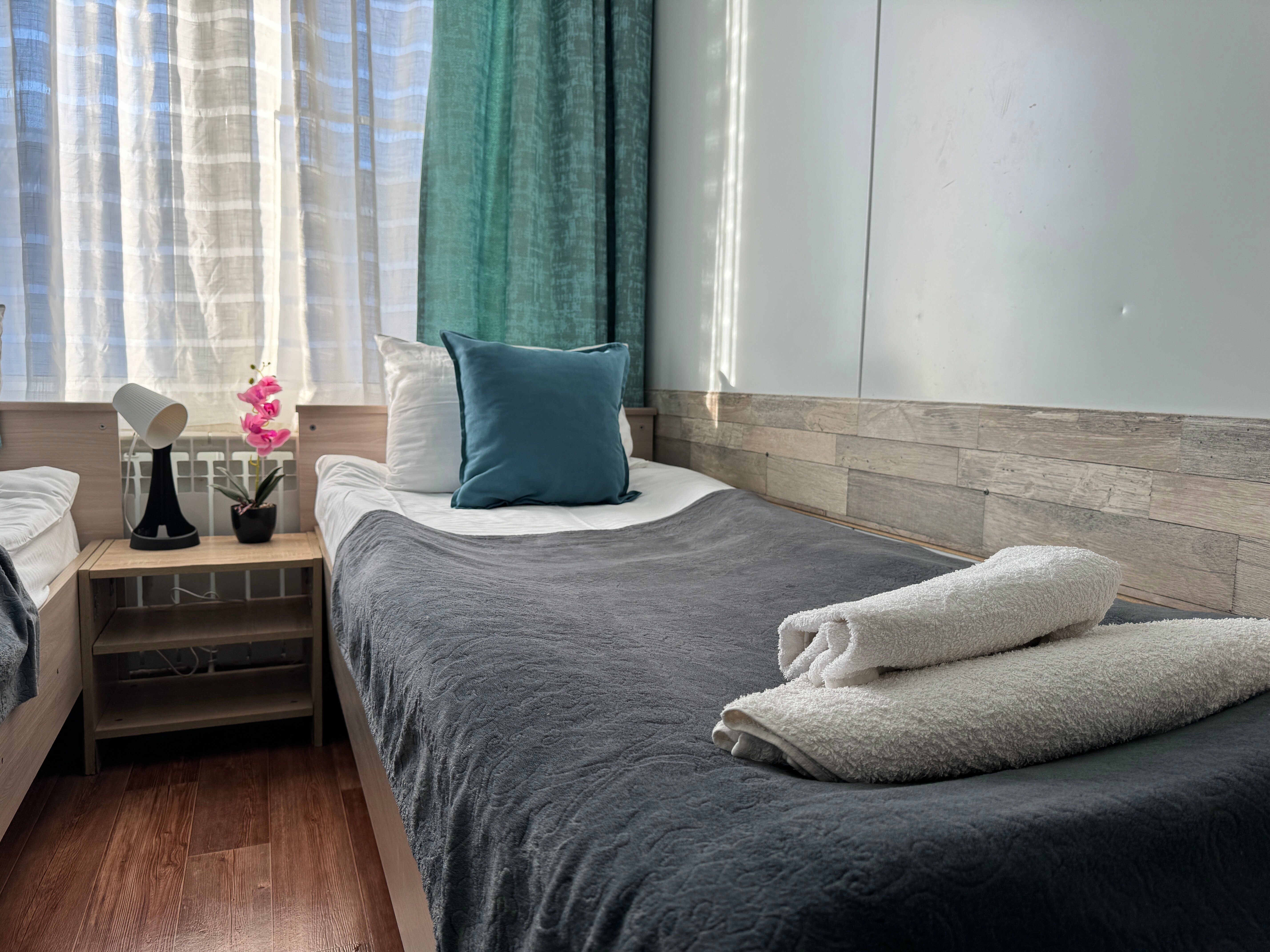 Двухместный номер с 2 двуспальными кроватями