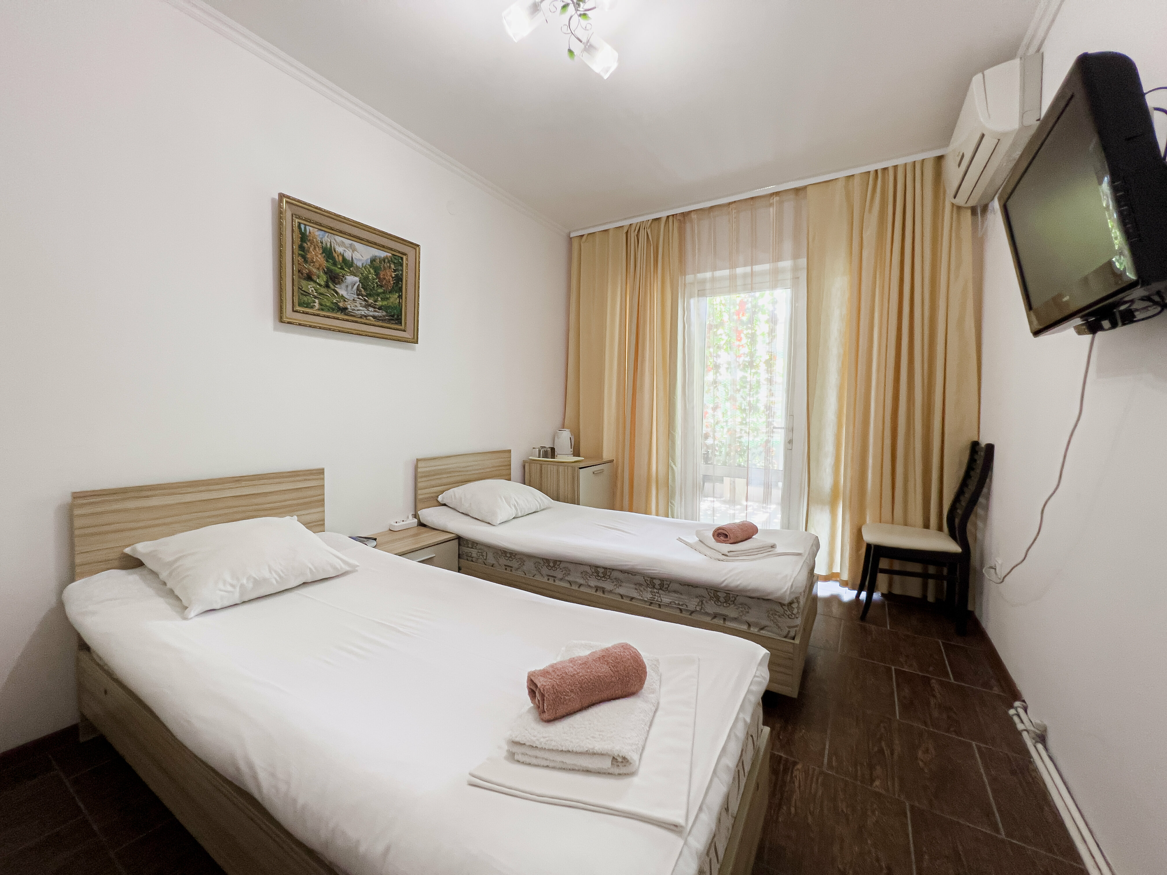 Двухместный номер Делюкс с 1 кроватью или 2 отдельными кроватями, вид на сад