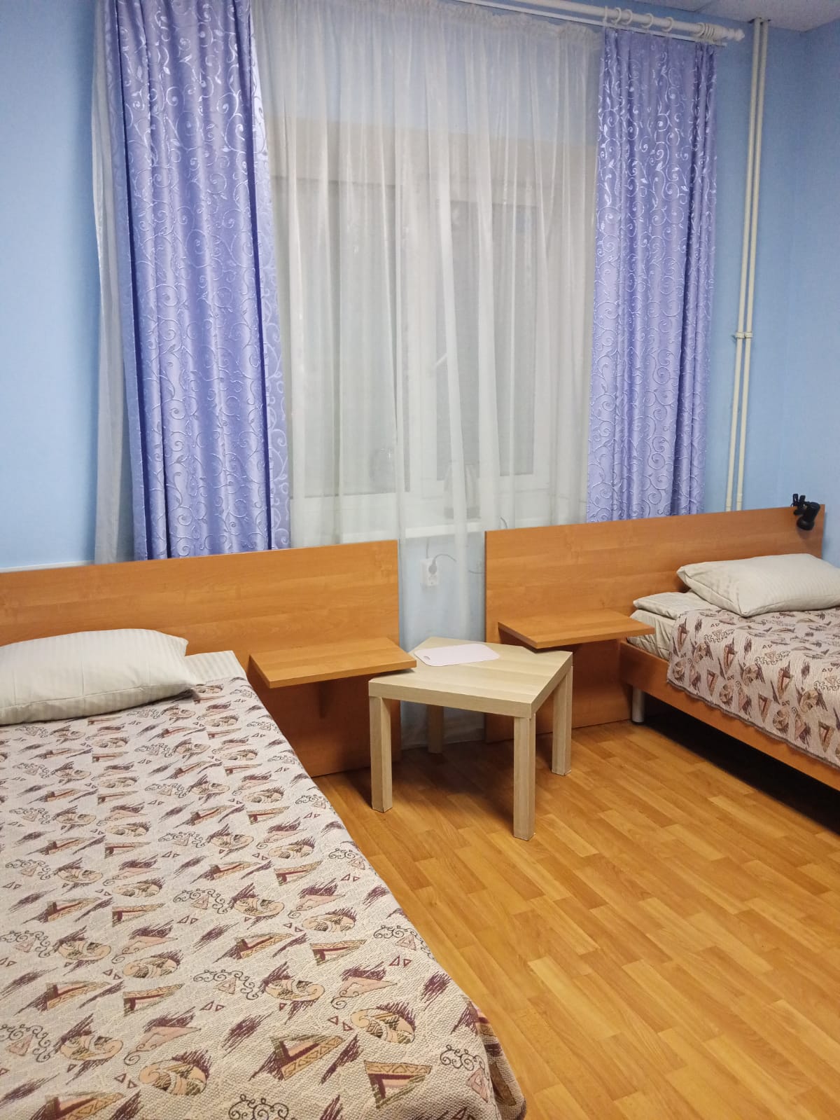 Общий 4-местный номер для мужчин и женщин