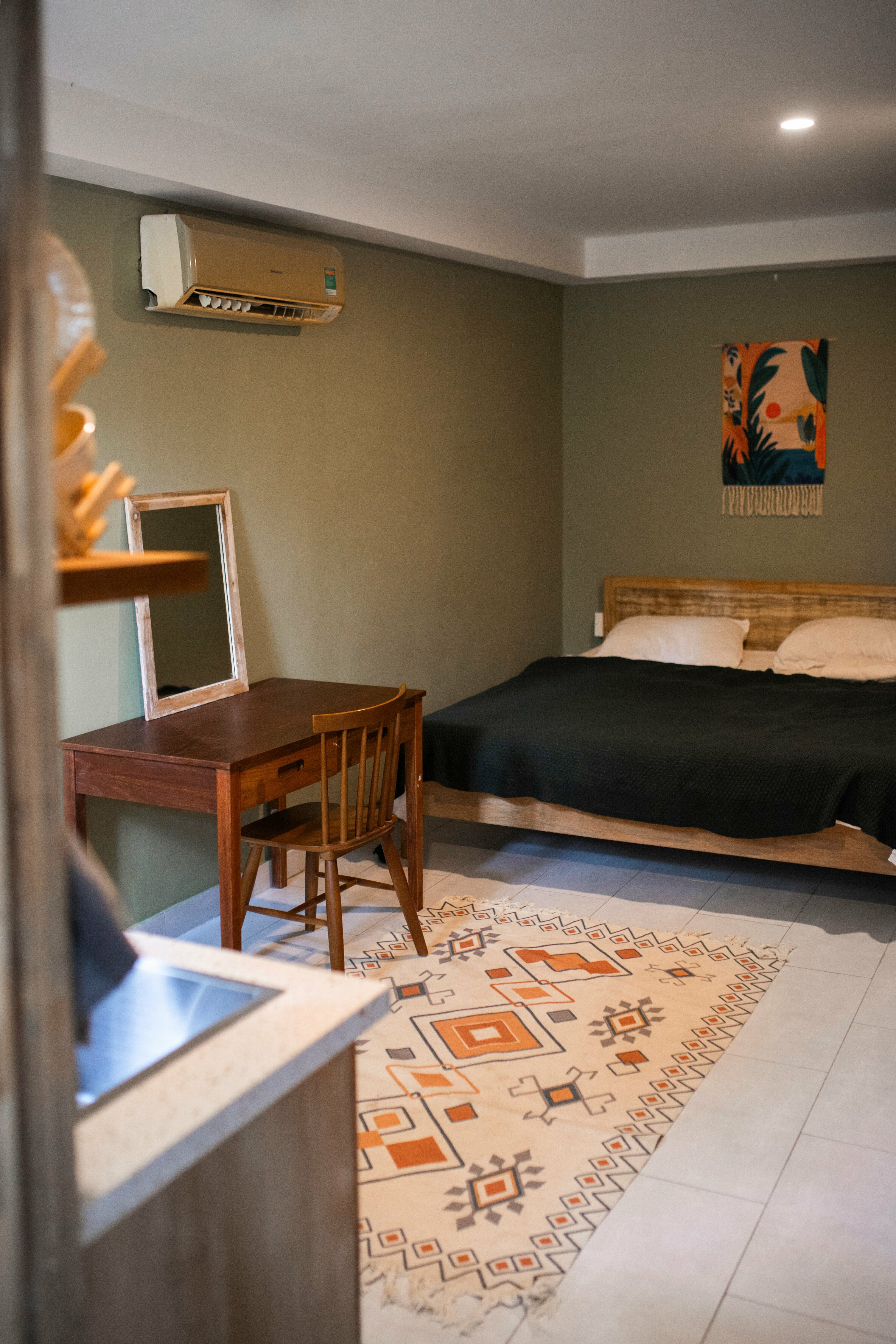 Номер-студия с видом на сад