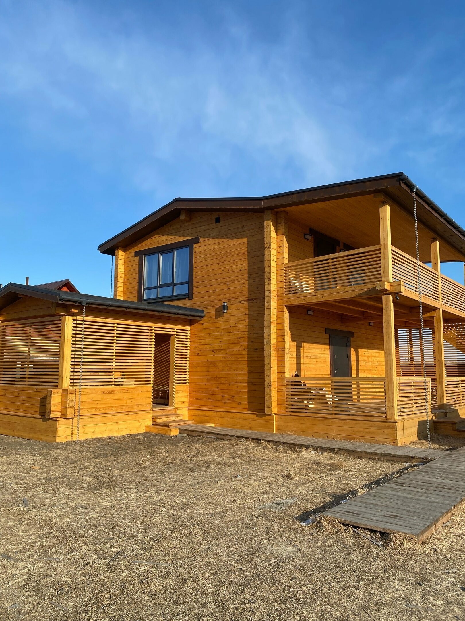 Дом с видом на горы