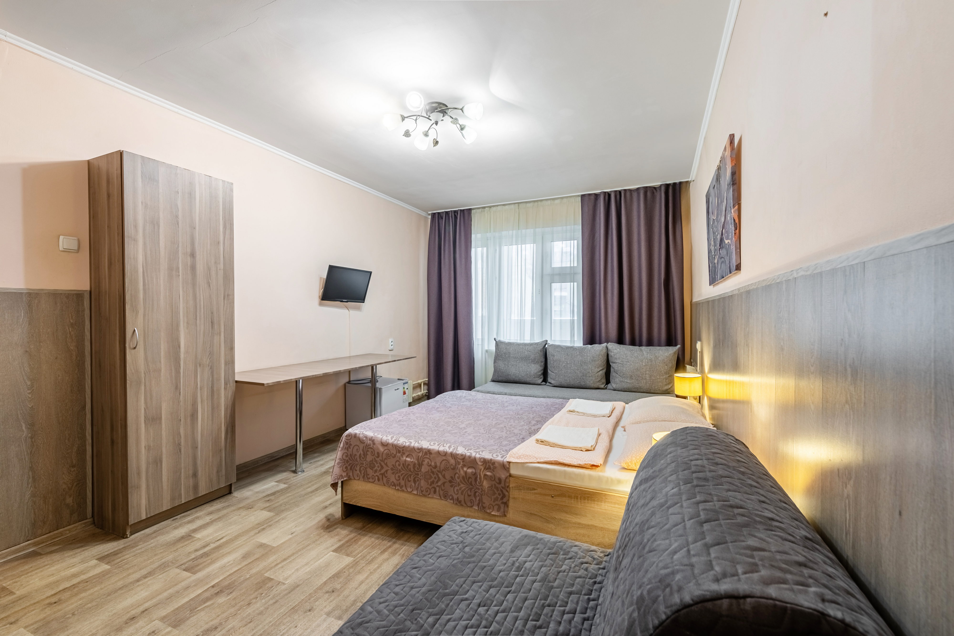 Номер студия с собственной ванной комнатой