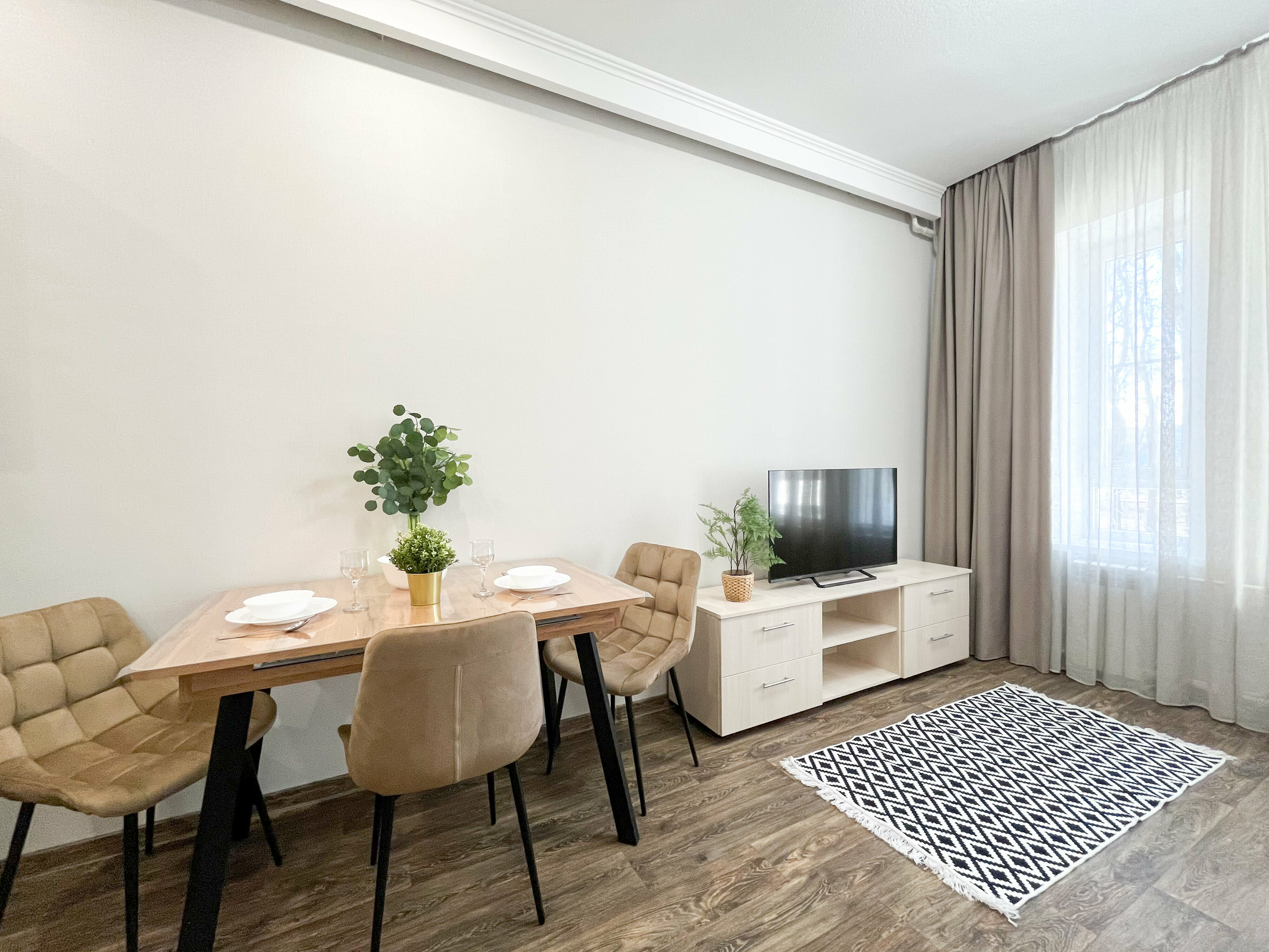 Апартаменты с 1 спальней