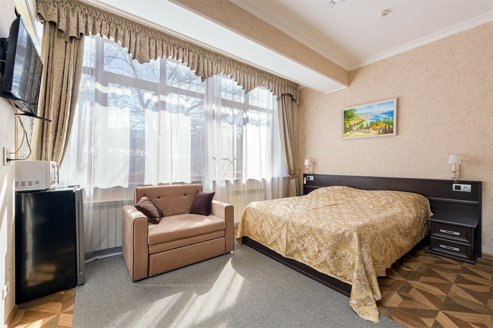 Большой двухместный номер с 1 кроватью