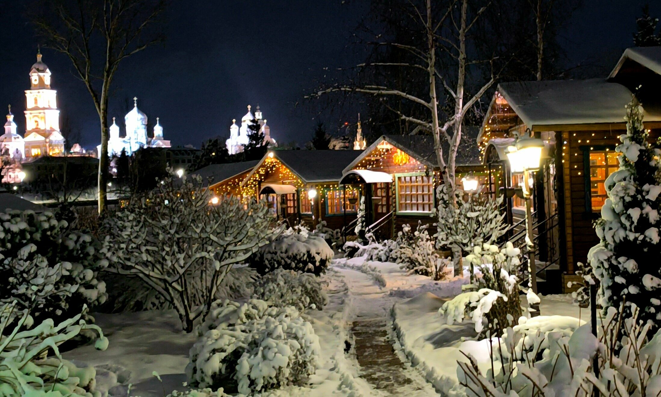 Трехкомнатный Люкс — домик с террасой и видом на территорию