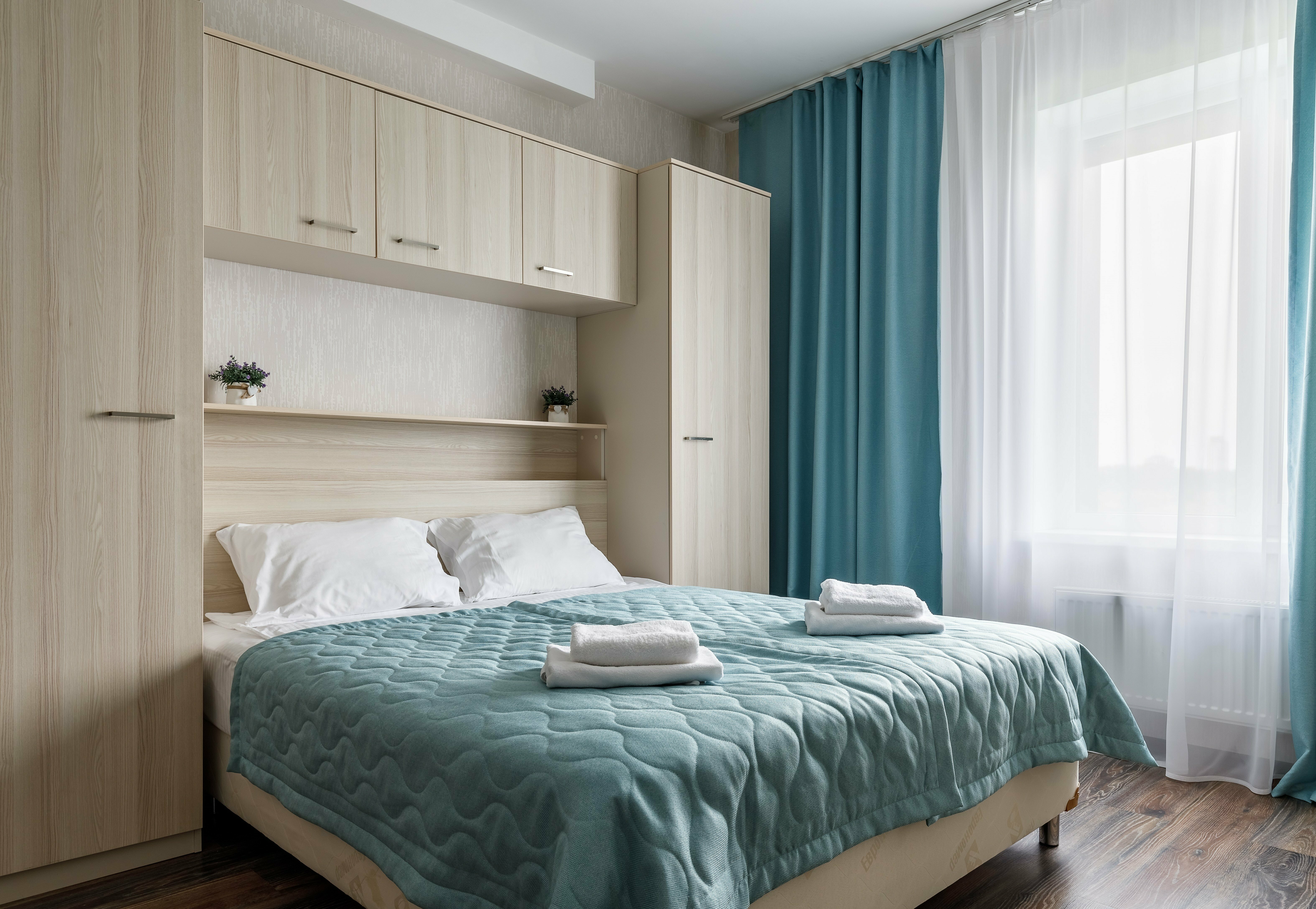 Однокомнатный апартаменты Кухня+Спальня