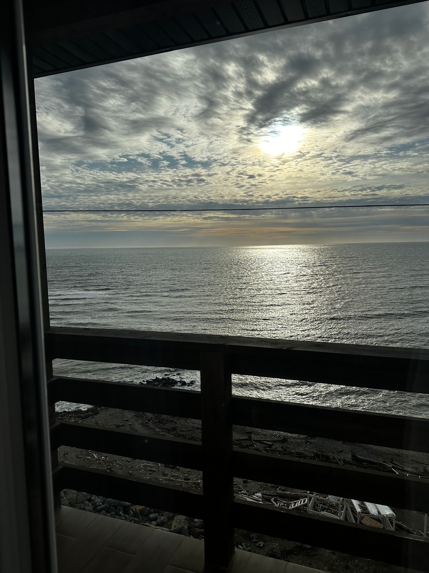 Трехместный номер с видом на море