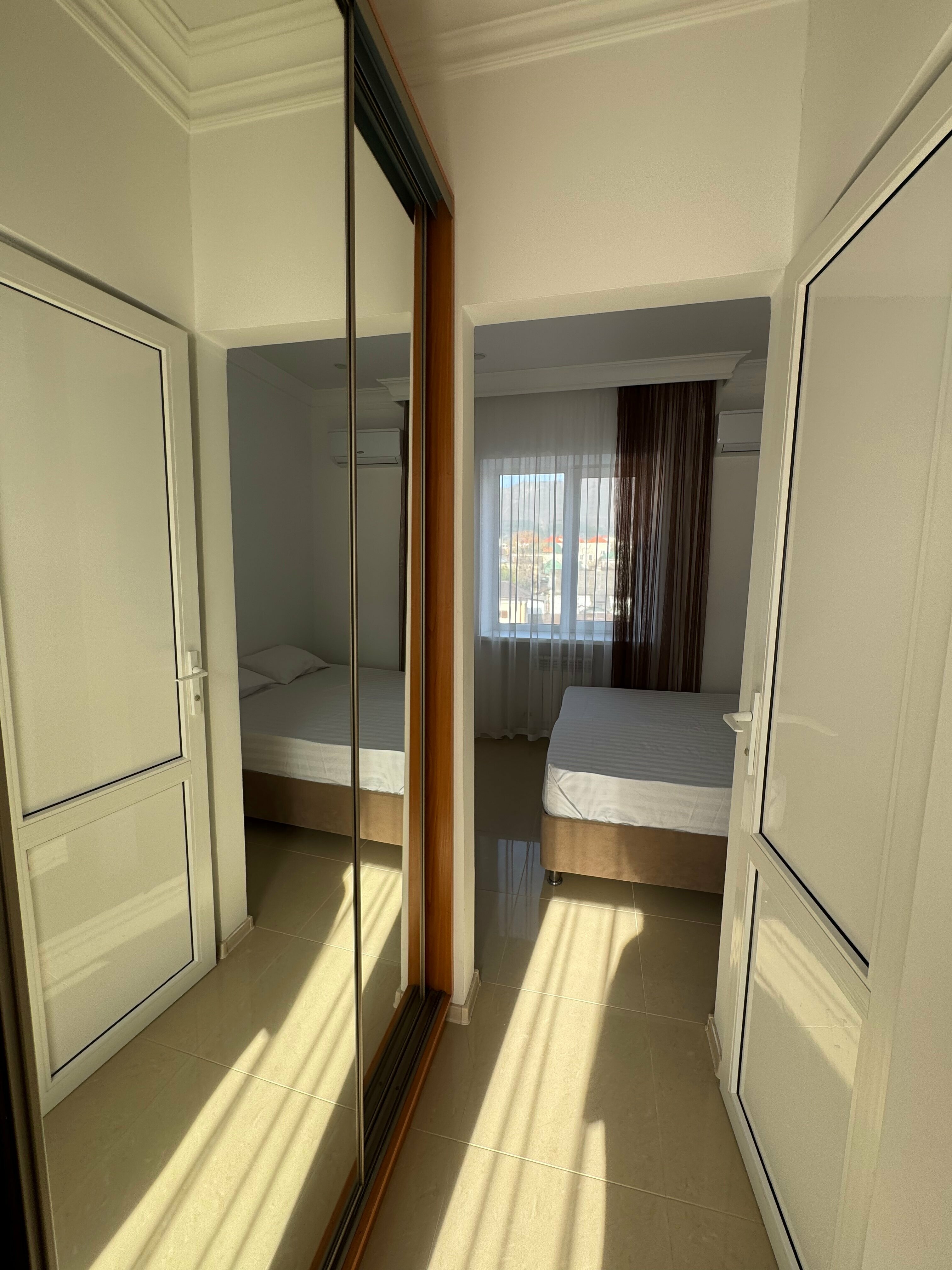 Двухместный номер с 1 кроватью и видом на горы