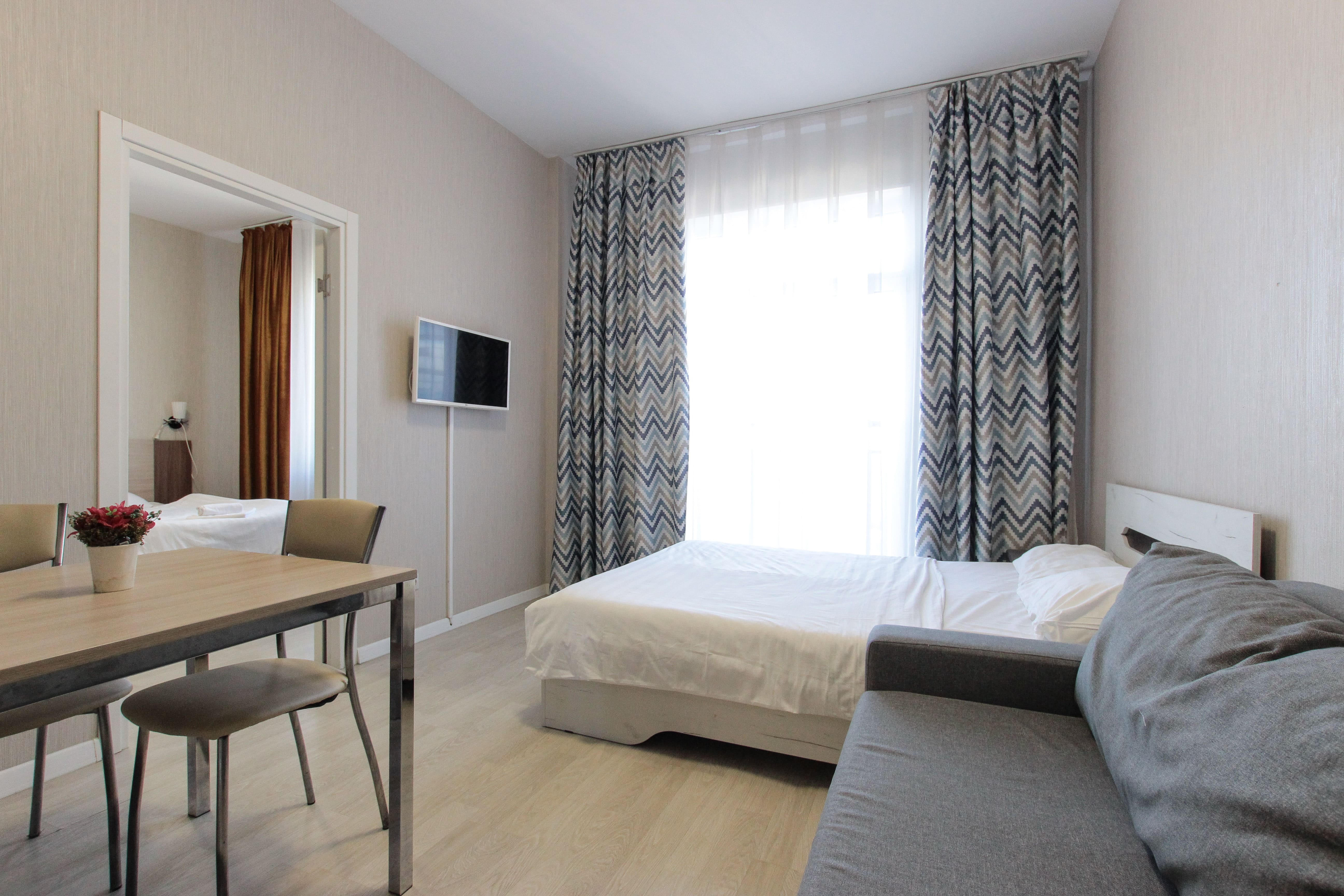 Апартаменты с 1 спальней