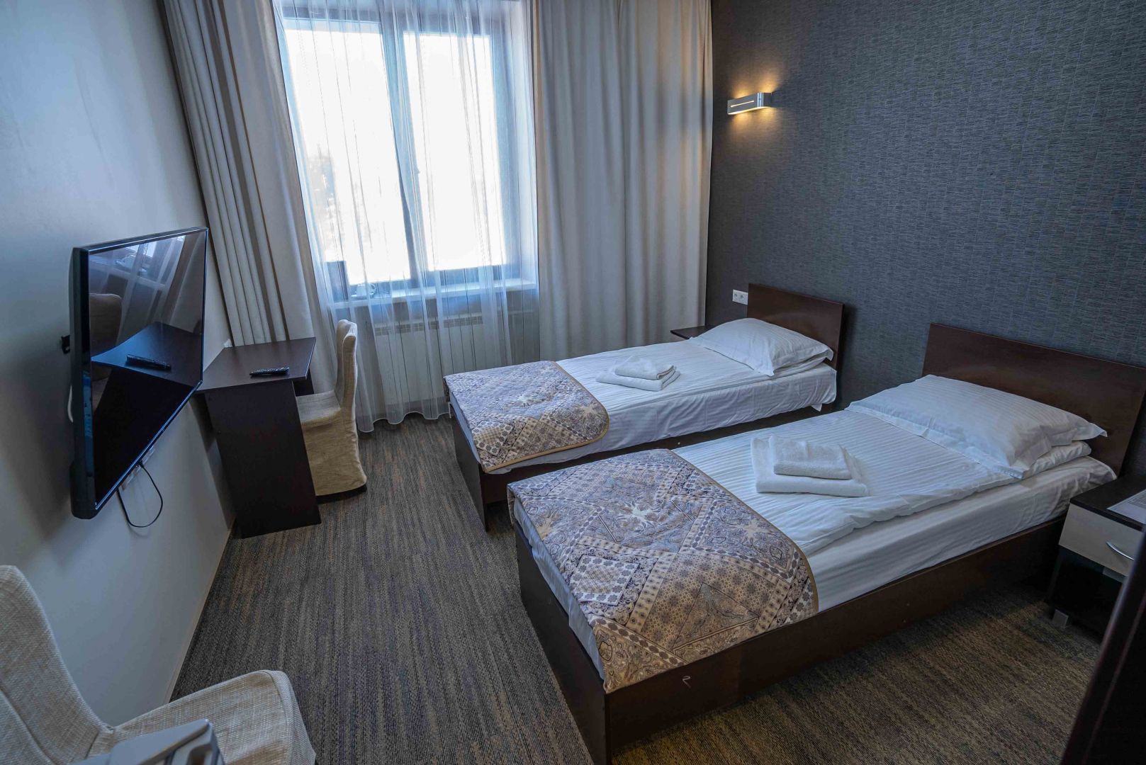 Двухместный номер с 1 кроватью или 2 отдельными кроватями и собственной ванной комнатой