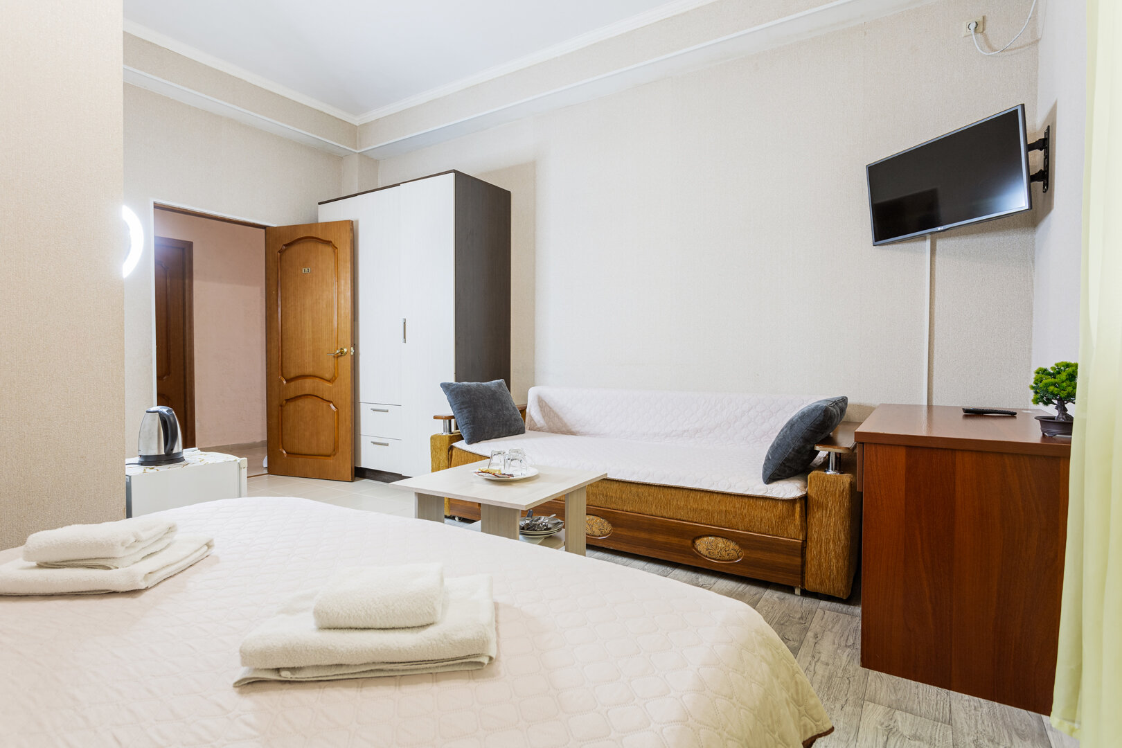 Стандартный двухместный номер с 1 кроватью или 2 отдельными кроватями