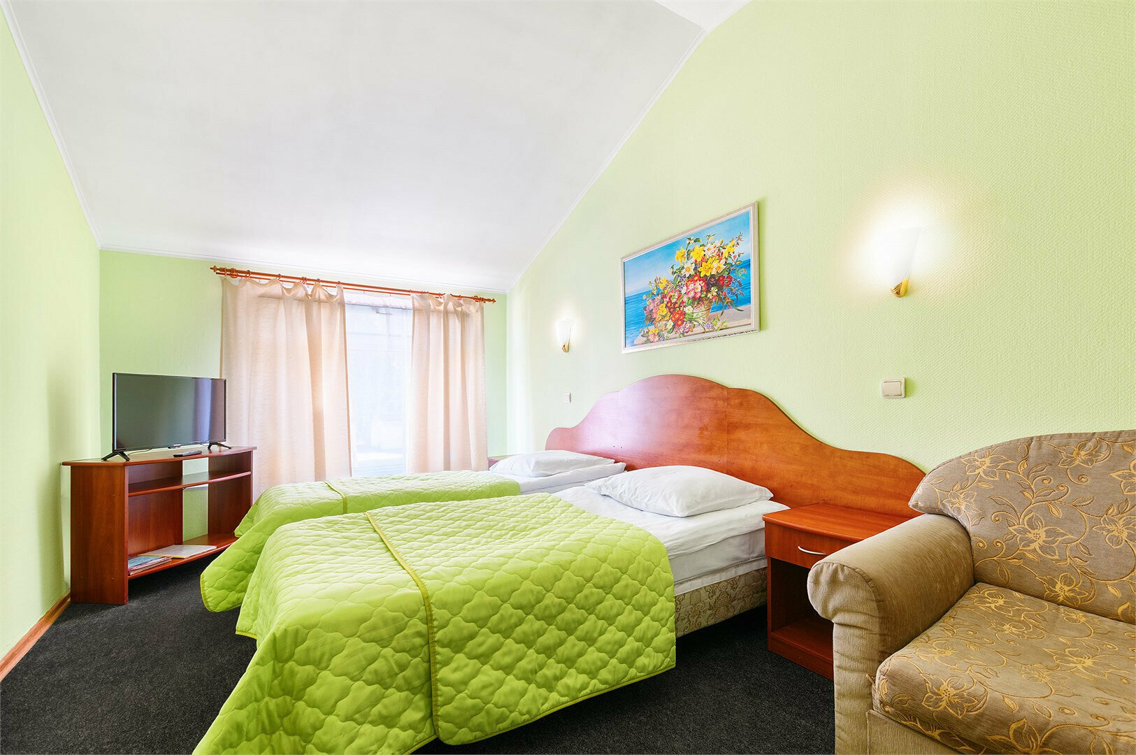 Двухместный номер с раздельными кроватями